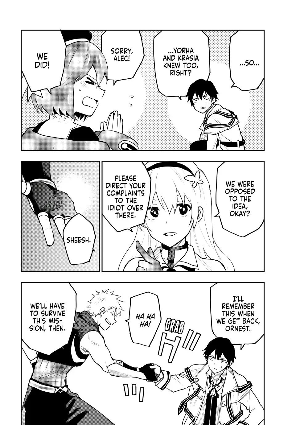 A Court Magician, Who Was Focused On Supportive Magic Because His Allies Were Too Weak, Aims To Become The Strongest After Being Banished Chapter 7 page 16 - Chapter 7: Invisible Enemy