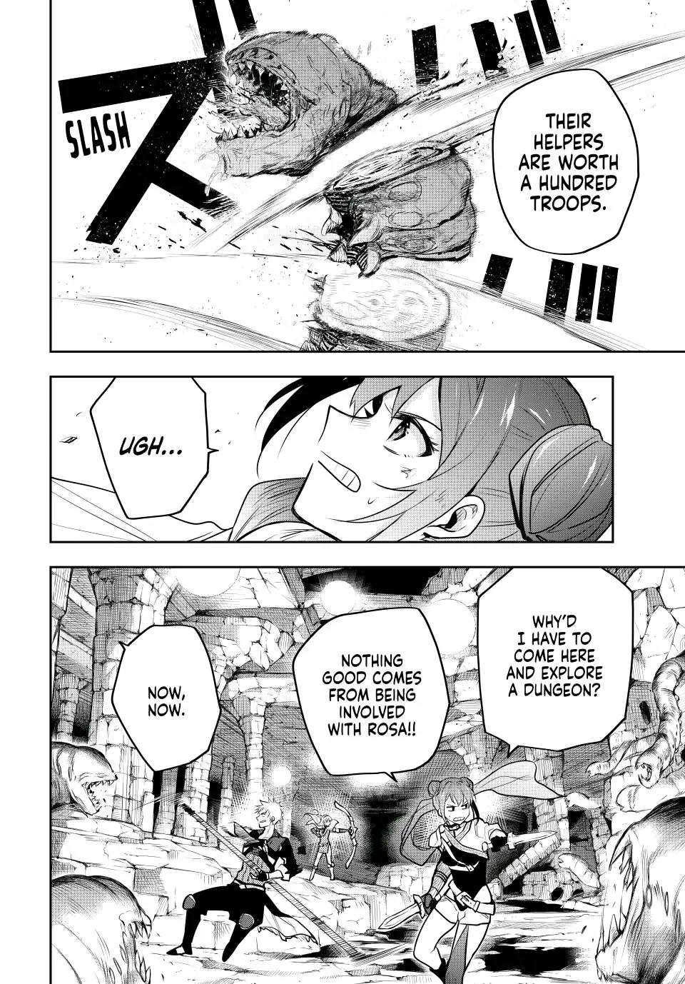 A Court Magician, Who Was Focused On Supportive Magic Because His Allies Were Too Weak, Aims To Become The Strongest After Being Banished Chapter 73 page 12 - Chapter 73: Guran and Riku (3)