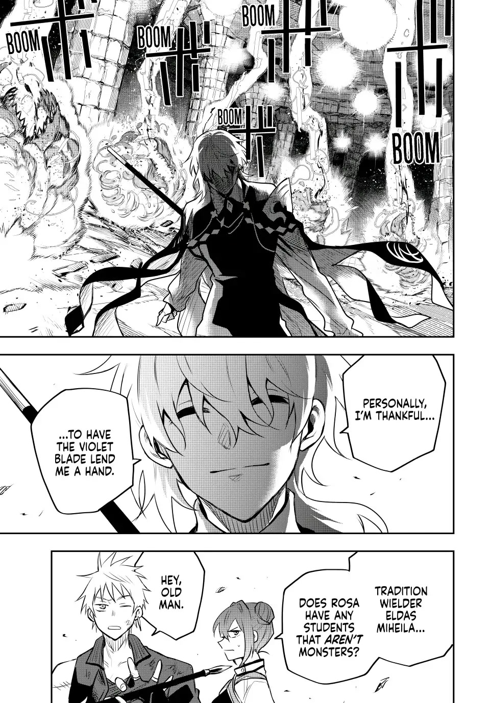 A Court Magician, Who Was Focused On Supportive Magic Because His Allies Were Too Weak, Aims To Become The Strongest After Being Banished Chapter 73 page 13 - Chapter 73: Guran and Riku (3)