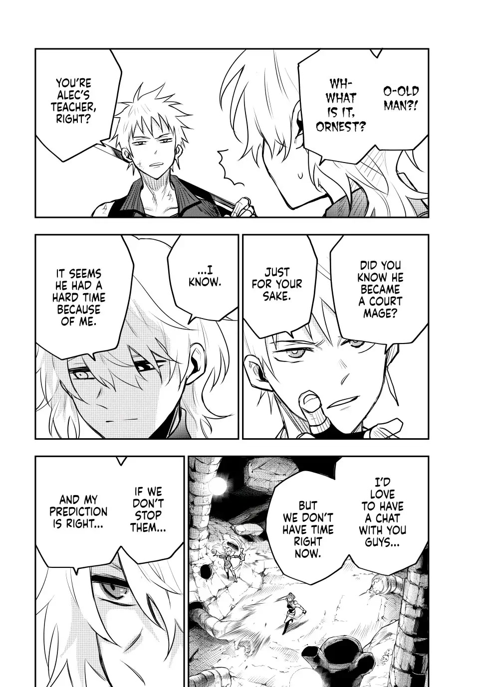 A Court Magician, Who Was Focused On Supportive Magic Because His Allies Were Too Weak, Aims To Become The Strongest After Being Banished Chapter 73 page 14 - Chapter 73: Guran and Riku (3)