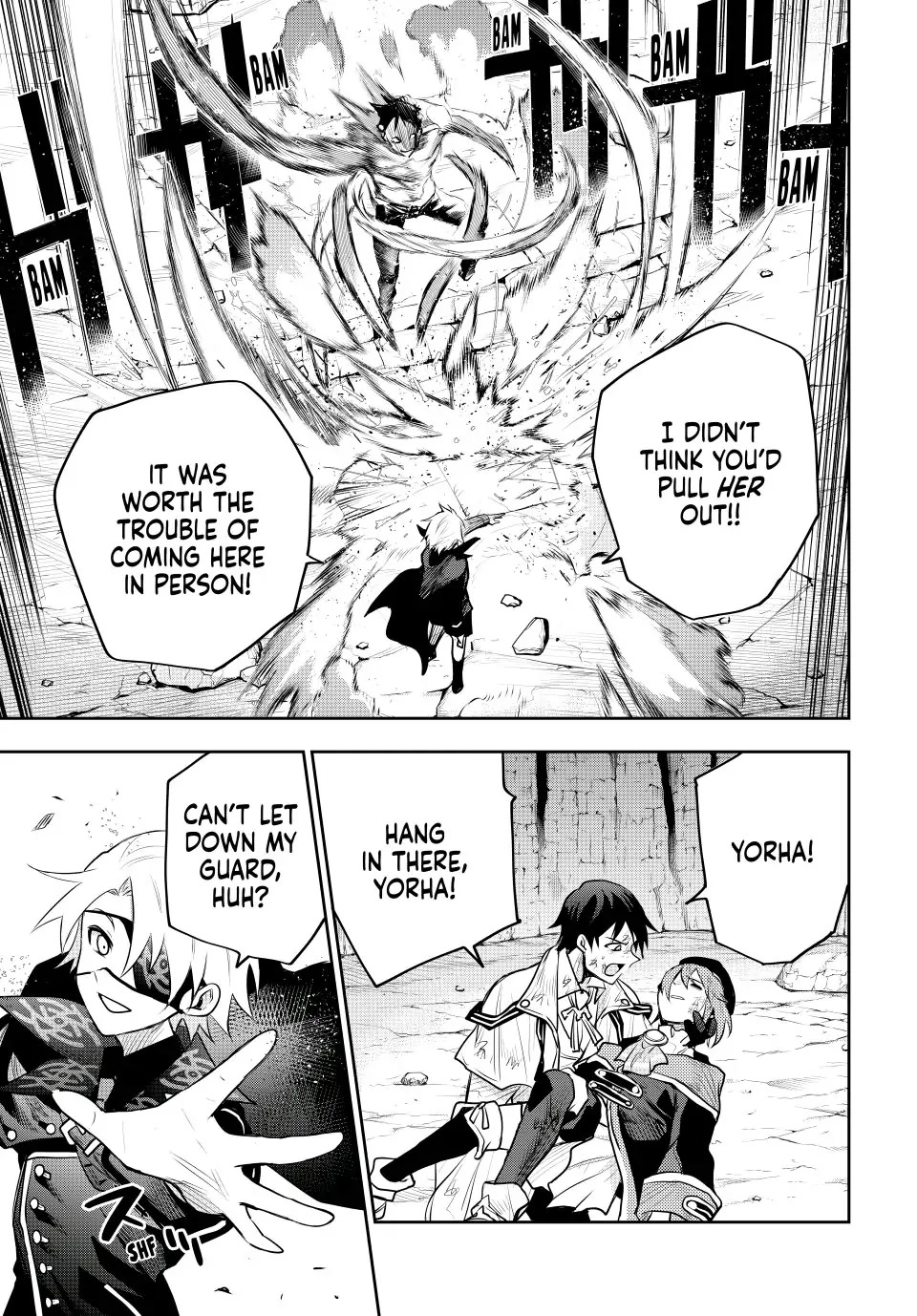 A Court Magician, Who Was Focused On Supportive Magic Because His Allies Were Too Weak, Aims To Become The Strongest After Being Banished Chapter 74 page 12 - Chapter 74: Invoking God