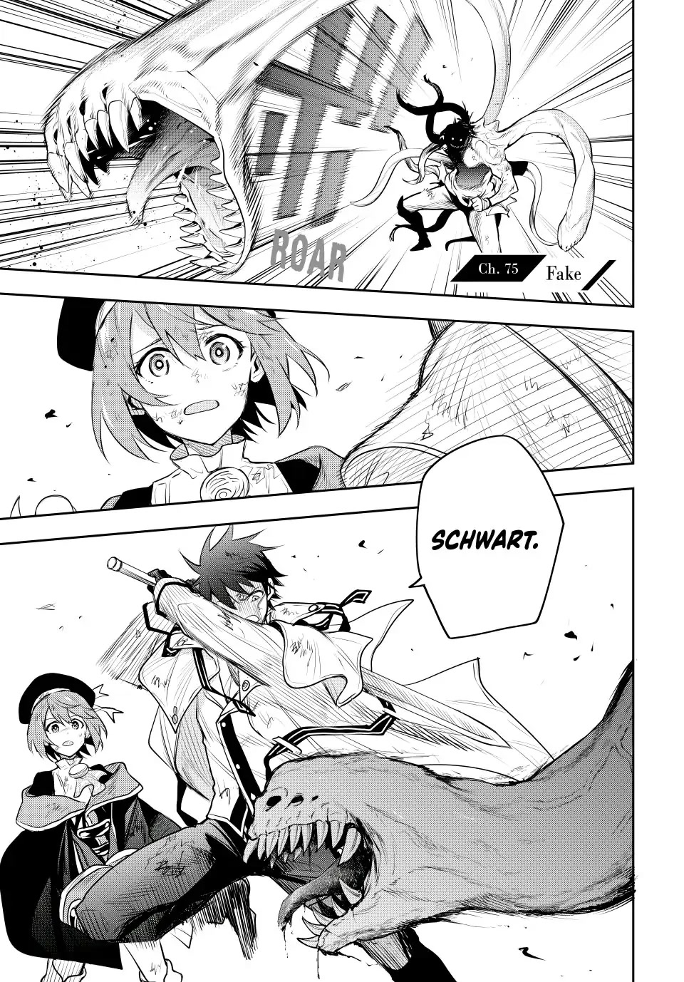 A Court Magician, Who Was Focused On Supportive Magic Because His Allies Were Too Weak, Aims To Become The Strongest After Being Banished Chapter 75 page 1 - Chapter 75: Fake