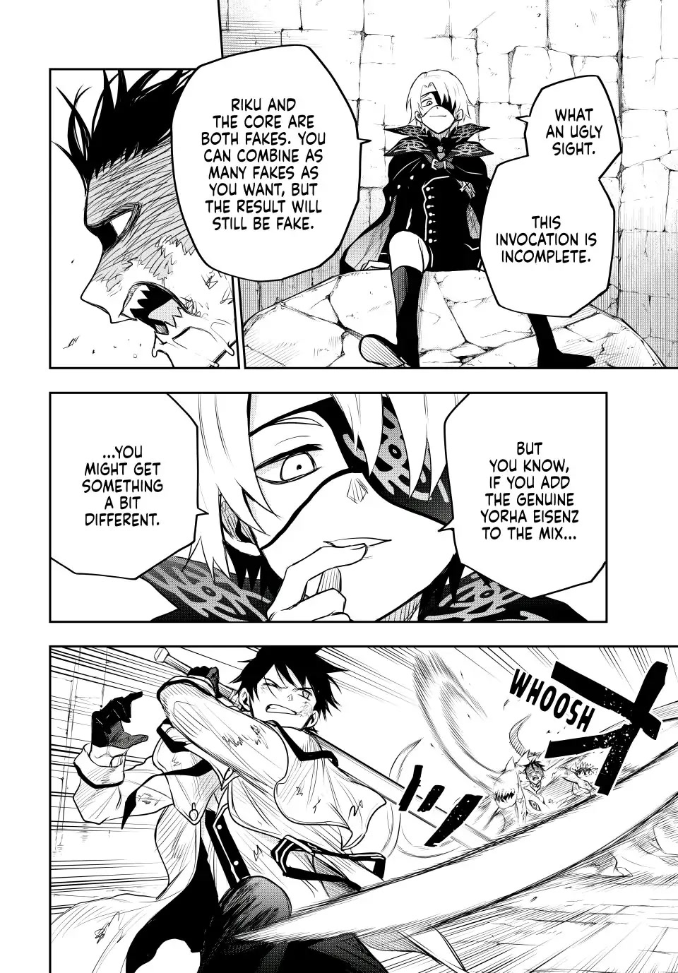 A Court Magician, Who Was Focused On Supportive Magic Because His Allies Were Too Weak, Aims To Become The Strongest After Being Banished Chapter 75 page 10 - Chapter 75: Fake
