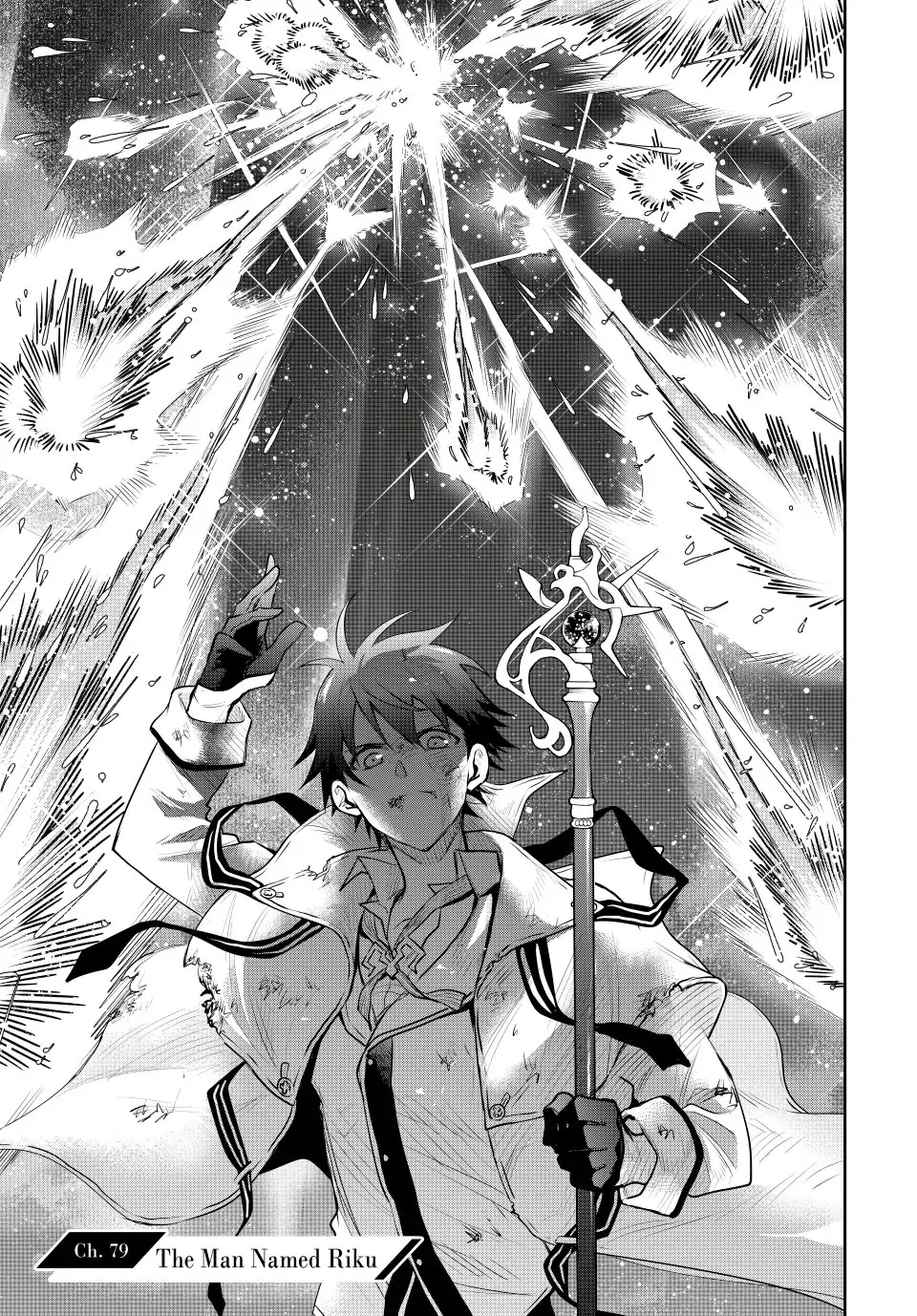 A Court Magician, Who Was Focused On Supportive Magic Because His Allies Were Too Weak, Aims To Become The Strongest After Being Banished Chapter 79 page 1 - Chapter 79: The Man Named Riku