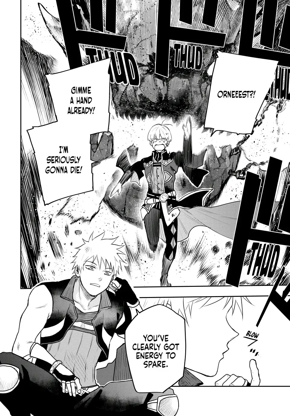 A Court Magician, Who Was Focused On Supportive Magic Because His Allies Were Too Weak, Aims To Become The Strongest After Being Banished Chapter 8 page 10 - Chapter 8: That Bastard