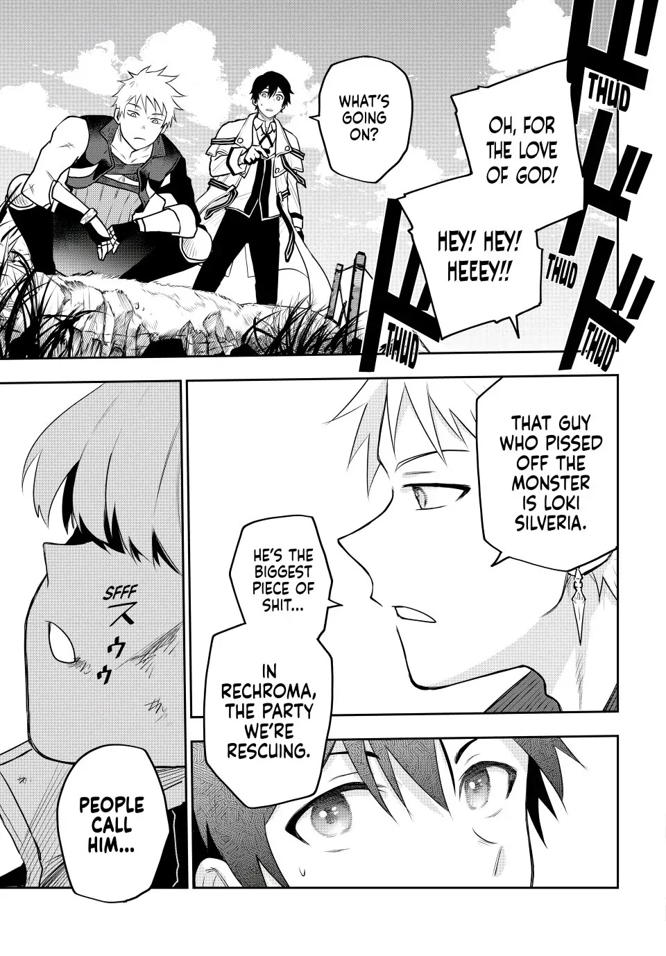 A Court Magician, Who Was Focused On Supportive Magic Because His Allies Were Too Weak, Aims To Become The Strongest After Being Banished Chapter 8 page 11 - Chapter 8: That Bastard