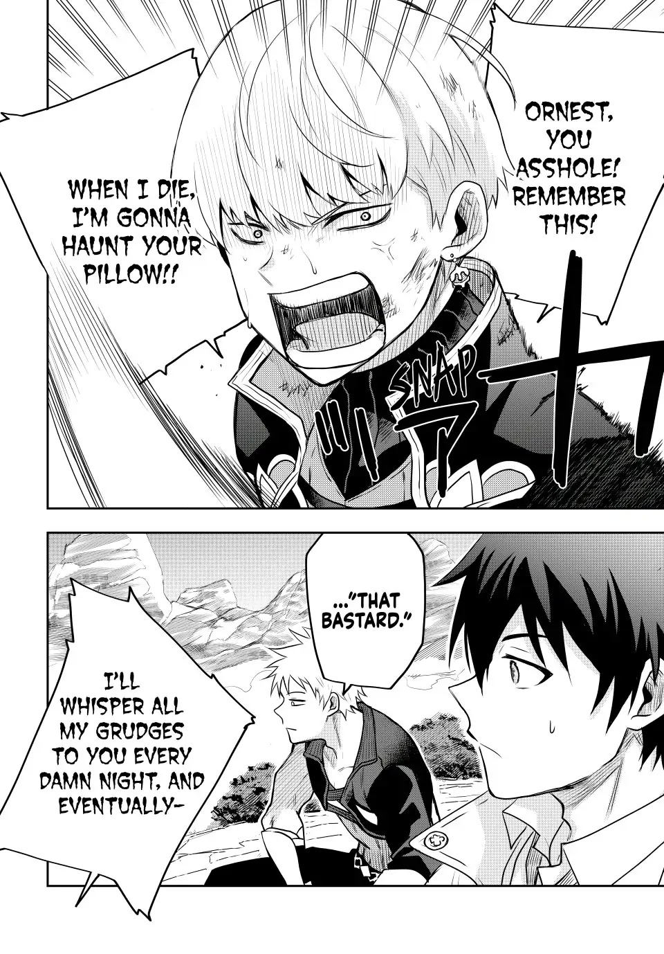 A Court Magician, Who Was Focused On Supportive Magic Because His Allies Were Too Weak, Aims To Become The Strongest After Being Banished Chapter 8 page 12 - Chapter 8: That Bastard