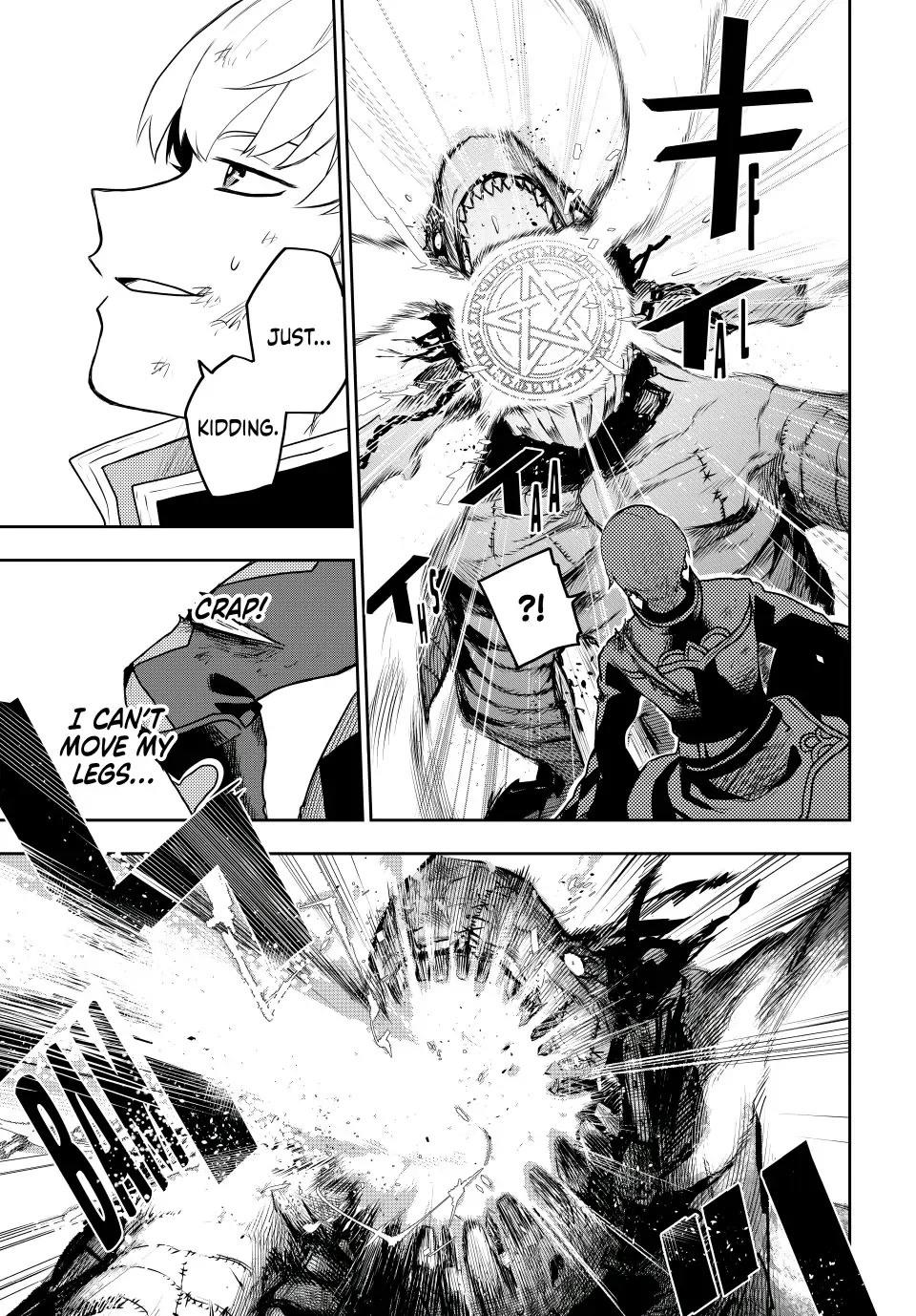 A Court Magician, Who Was Focused On Supportive Magic Because His Allies Were Too Weak, Aims To Become The Strongest After Being Banished Chapter 8 page 17 - Chapter 8: That Bastard