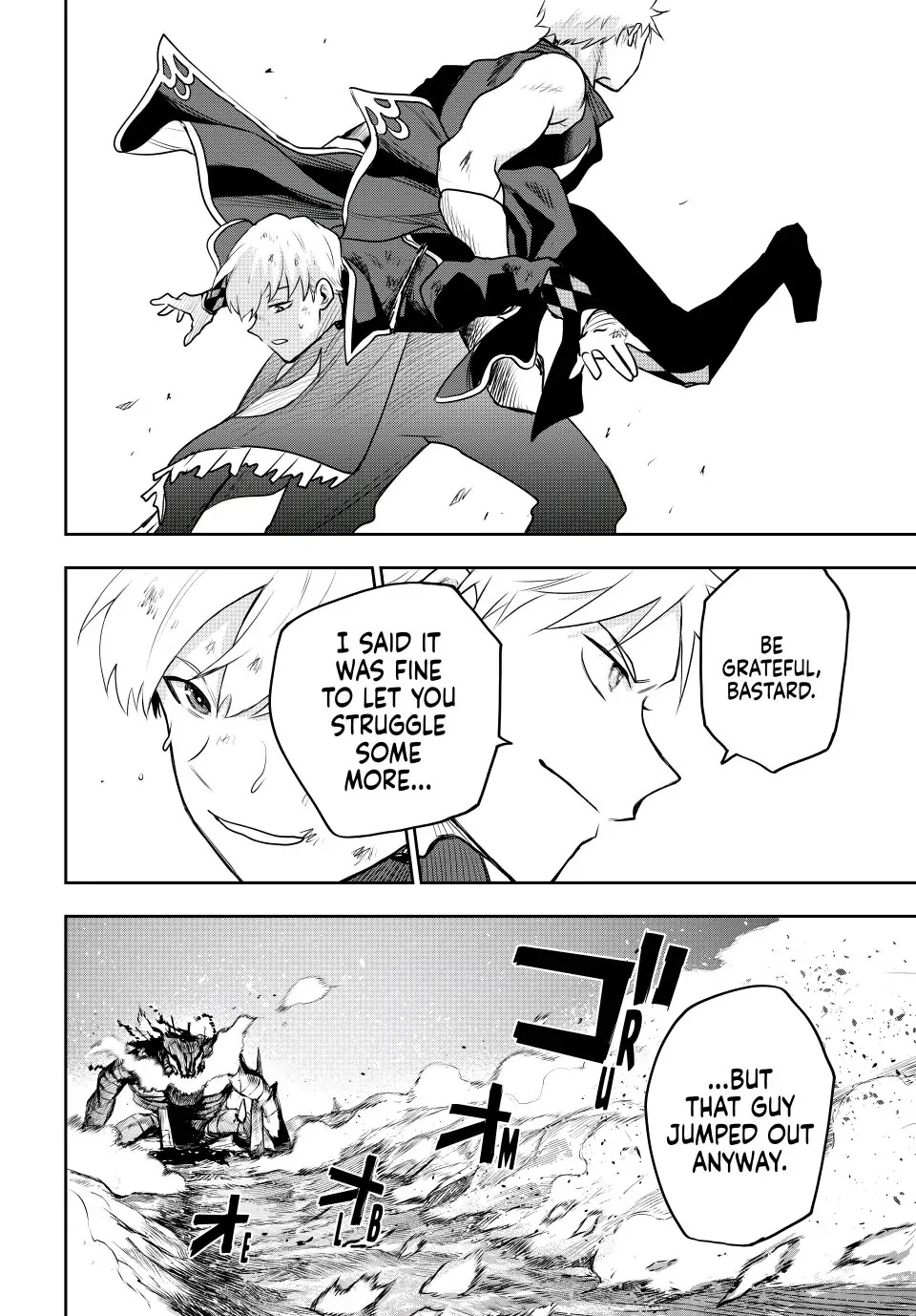 A Court Magician, Who Was Focused On Supportive Magic Because His Allies Were Too Weak, Aims To Become The Strongest After Being Banished Chapter 8 page 18 - Chapter 8: That Bastard