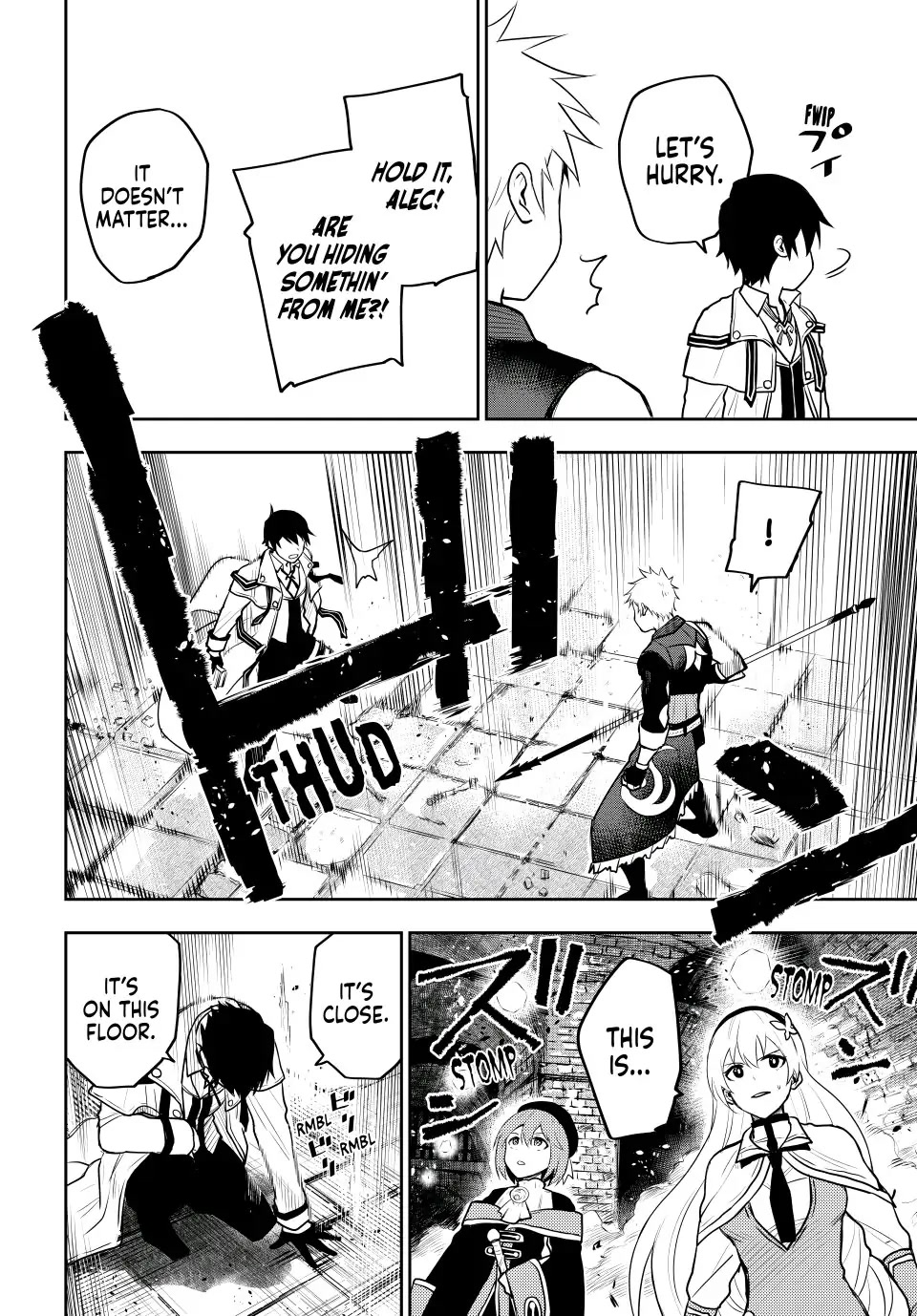 A Court Magician, Who Was Focused On Supportive Magic Because His Allies Were Too Weak, Aims To Become The Strongest After Being Banished Chapter 8 page 4 - Chapter 8: That Bastard