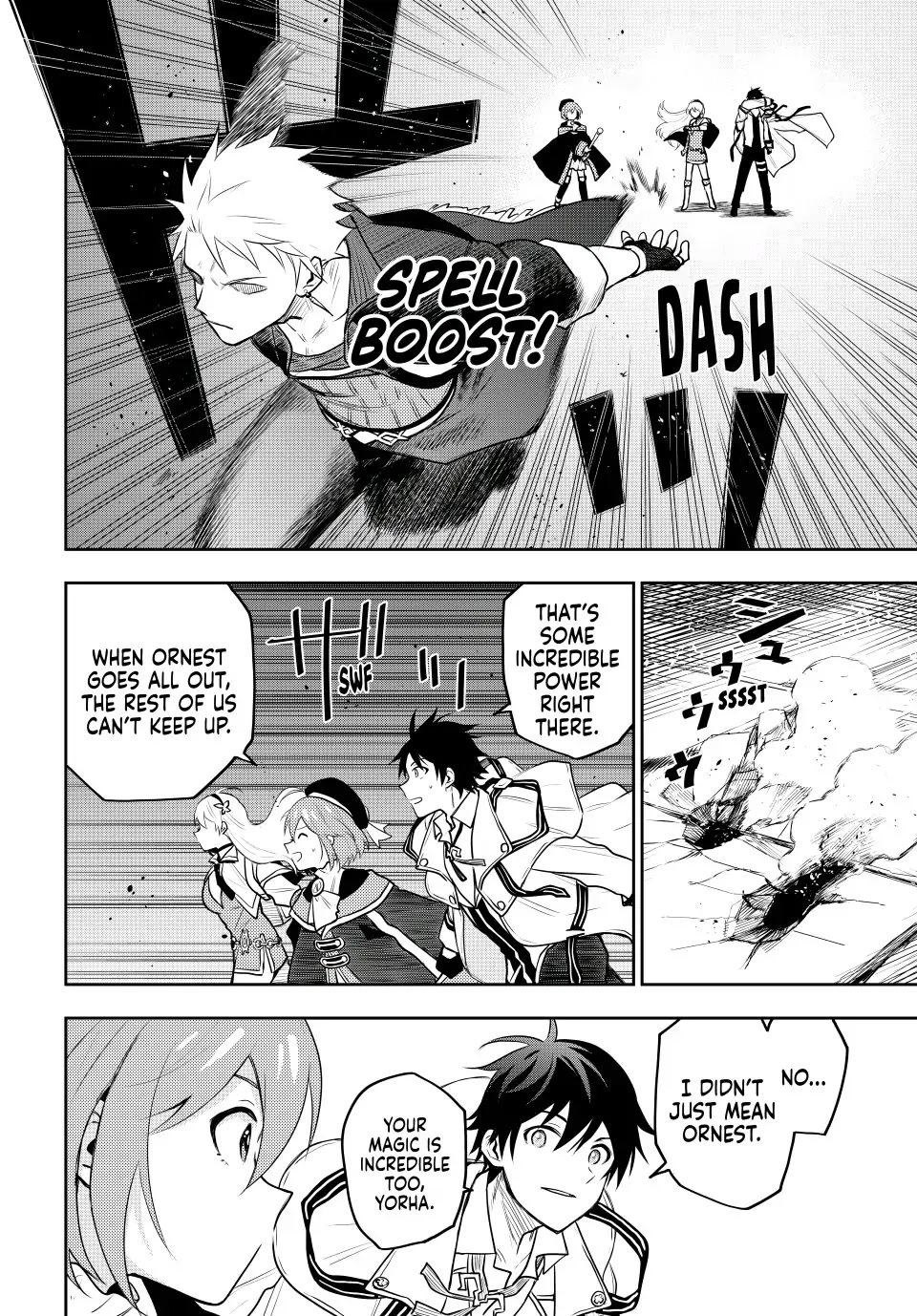 A Court Magician, Who Was Focused On Supportive Magic Because His Allies Were Too Weak, Aims To Become The Strongest After Being Banished Chapter 8 page 6 - Chapter 8: That Bastard
