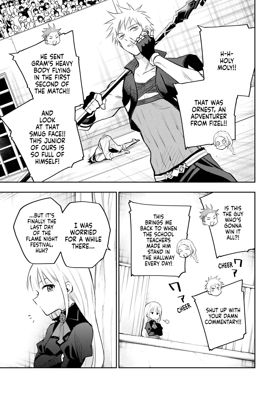 A Court Magician, Who Was Focused On Supportive Magic Because His Allies Were Too Weak, Aims To Become The Strongest After Being Banished Chapter 80 page 13 - Chapter 80: Two Gods, One Wish
