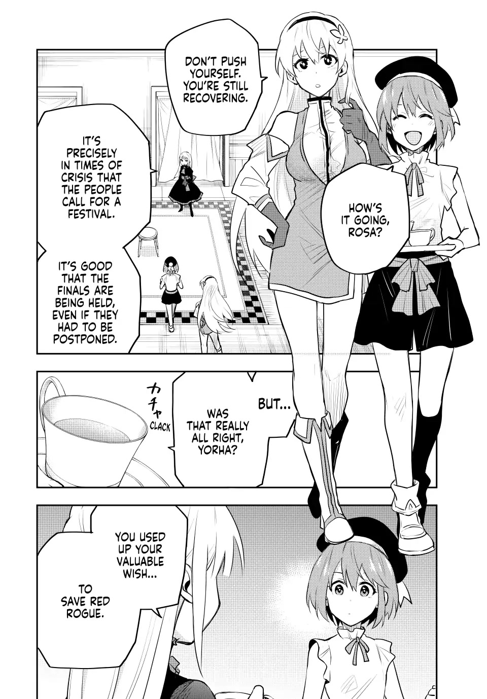 A Court Magician, Who Was Focused On Supportive Magic Because His Allies Were Too Weak, Aims To Become The Strongest After Being Banished Chapter 80 page 14 - Chapter 80: Two Gods, One Wish