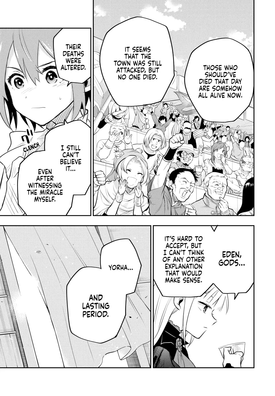 A Court Magician, Who Was Focused On Supportive Magic Because His Allies Were Too Weak, Aims To Become The Strongest After Being Banished Chapter 80 page 15 - Chapter 80: Two Gods, One Wish