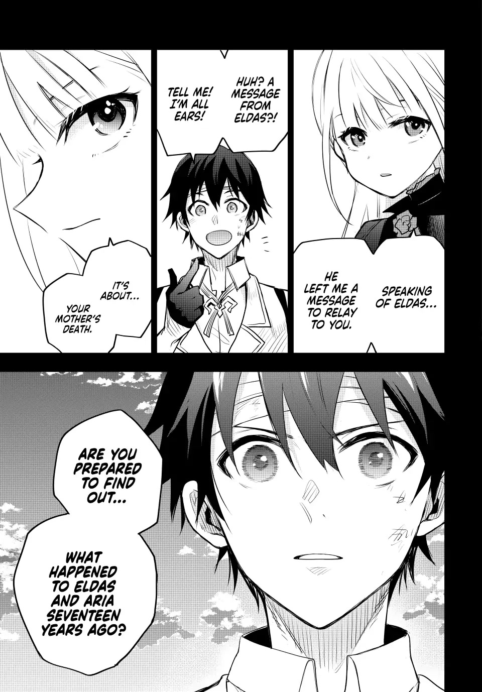 A Court Magician, Who Was Focused On Supportive Magic Because His Allies Were Too Weak, Aims To Become The Strongest After Being Banished Chapter 80 page 21 - Chapter 80: Two Gods, One Wish