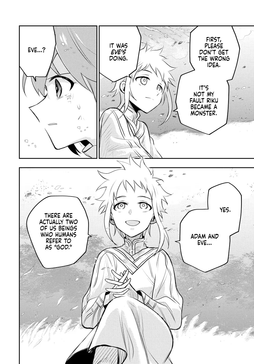 A Court Magician, Who Was Focused On Supportive Magic Because His Allies Were Too Weak, Aims To Become The Strongest After Being Banished Chapter 80 page 4 - Chapter 80: Two Gods, One Wish