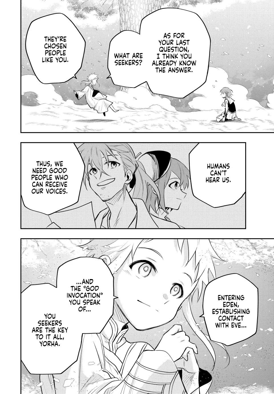 A Court Magician, Who Was Focused On Supportive Magic Because His Allies Were Too Weak, Aims To Become The Strongest After Being Banished Chapter 80 page 6 - Chapter 80: Two Gods, One Wish