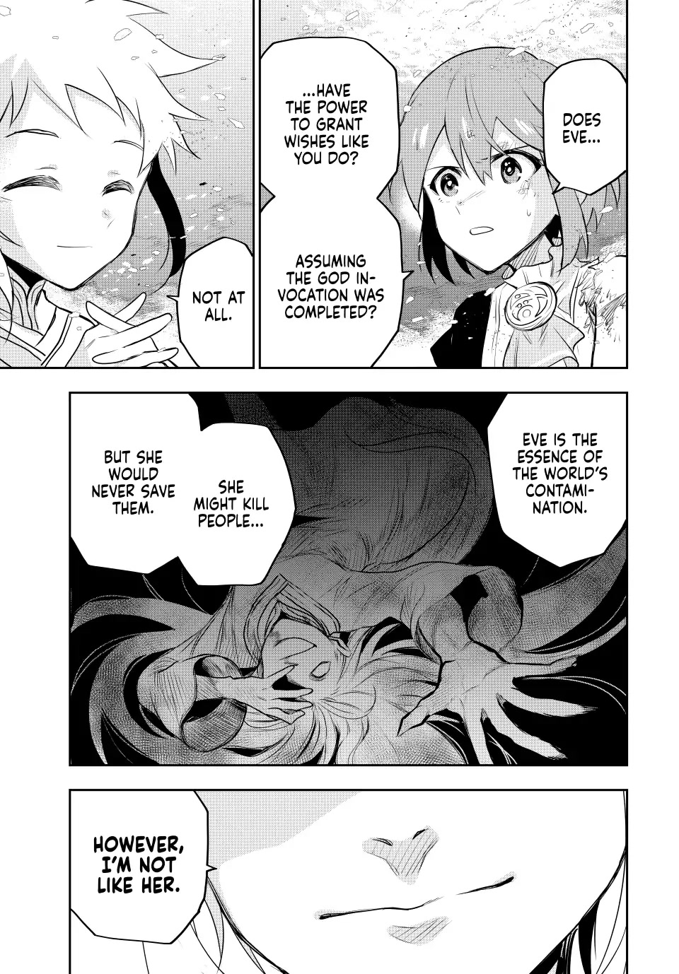 A Court Magician, Who Was Focused On Supportive Magic Because His Allies Were Too Weak, Aims To Become The Strongest After Being Banished Chapter 80 page 7 - Chapter 80: Two Gods, One Wish
