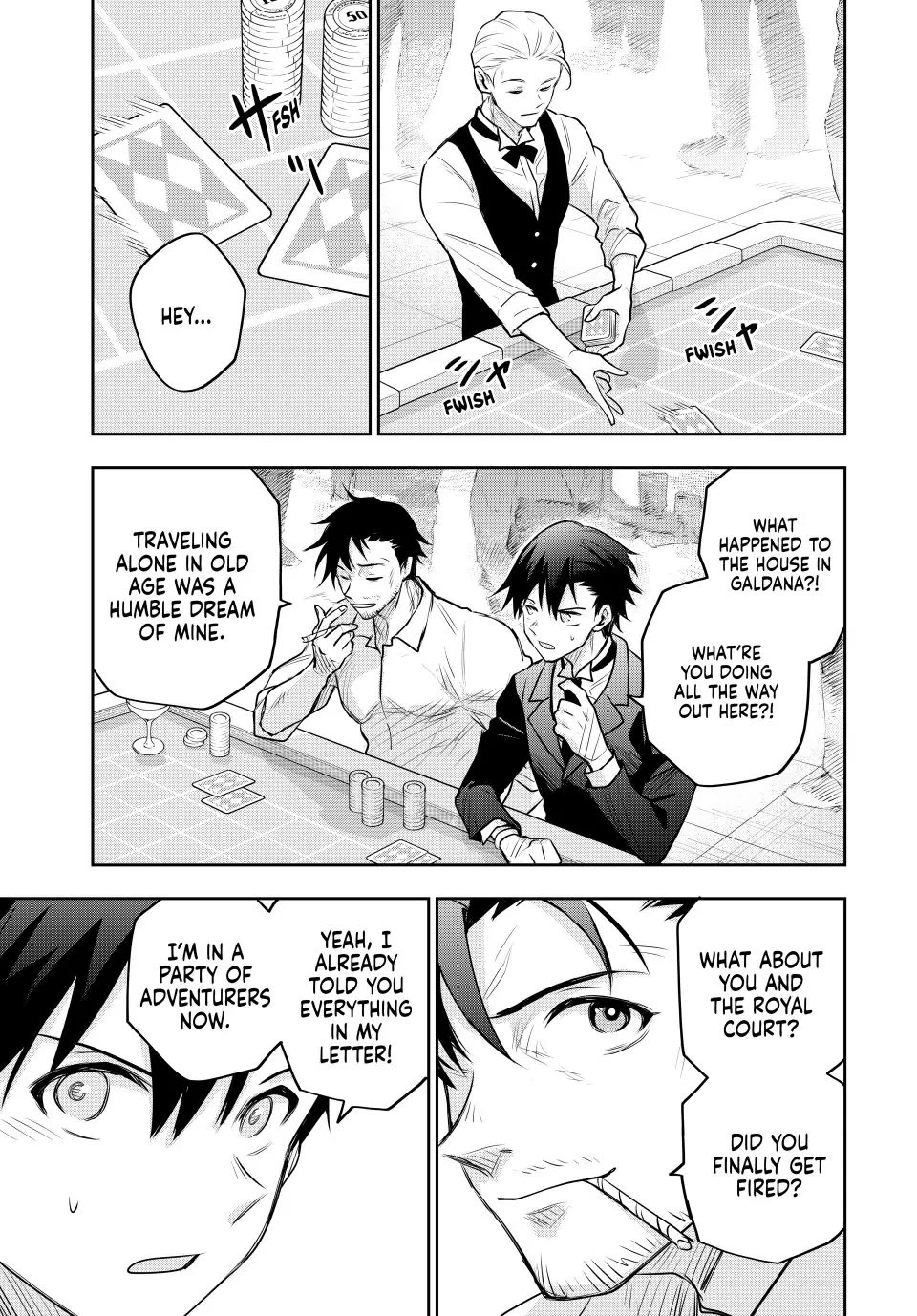 A Court Magician, Who Was Focused On Supportive Magic Because His Allies Were Too Weak, Aims To Become The Strongest After Being Banished Chapter 84 page 9 - Chapter 84