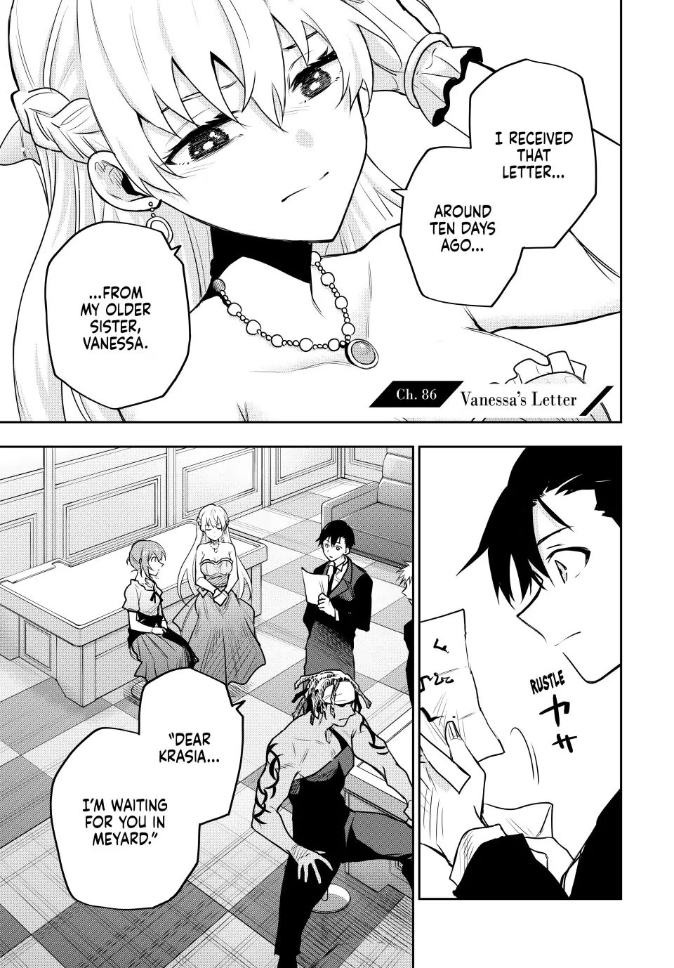 A Court Magician, Who Was Focused On Supportive Magic Because His Allies Were Too Weak, Aims To Become The Strongest After Being Banished Chapter 86 page 1 - Chapter 86