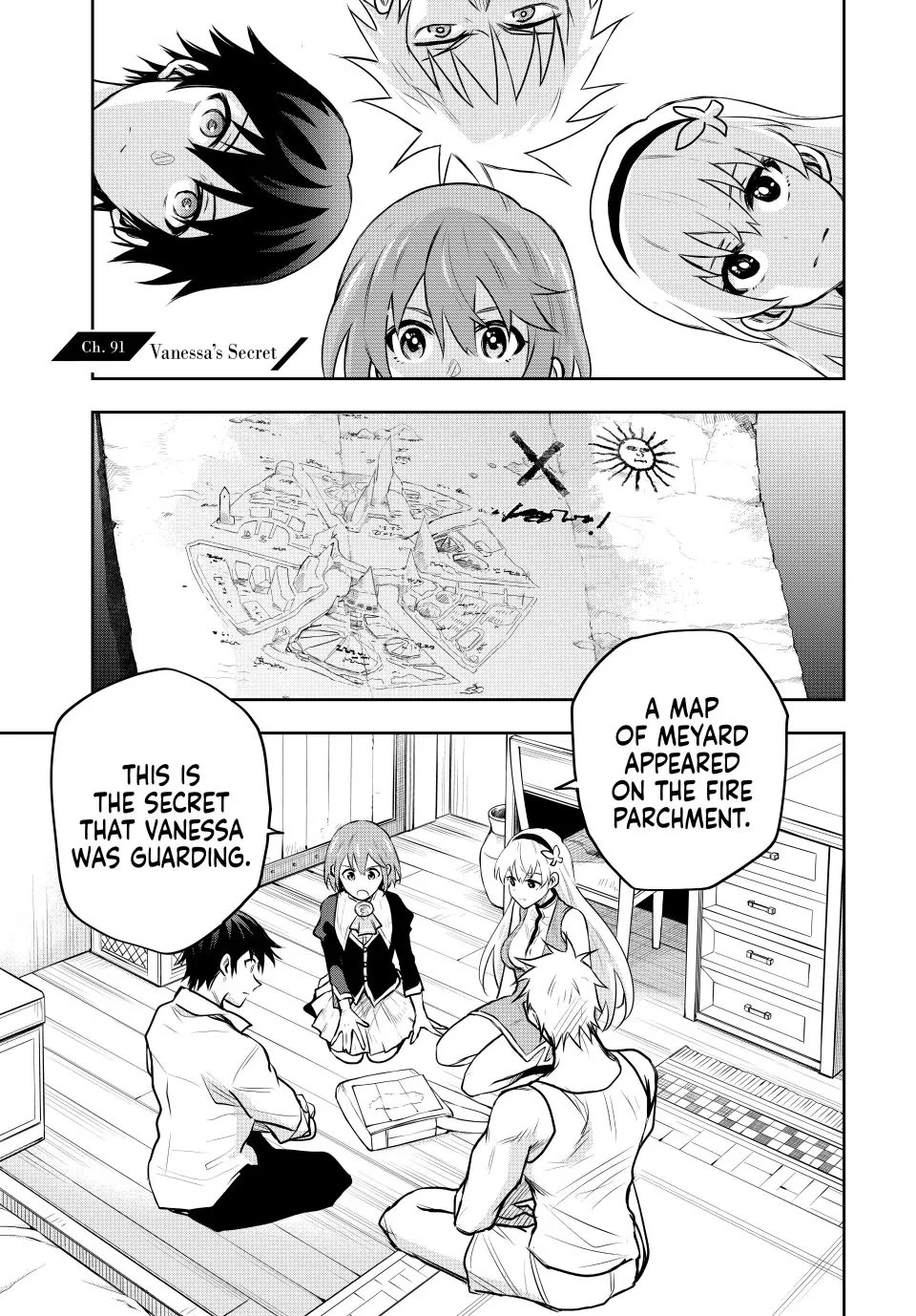 A Court Magician, Who Was Focused On Supportive Magic Because His Allies Were Too Weak, Aims To Become The Strongest After Being Banished Chapter 91 page 1 - Chapter 91