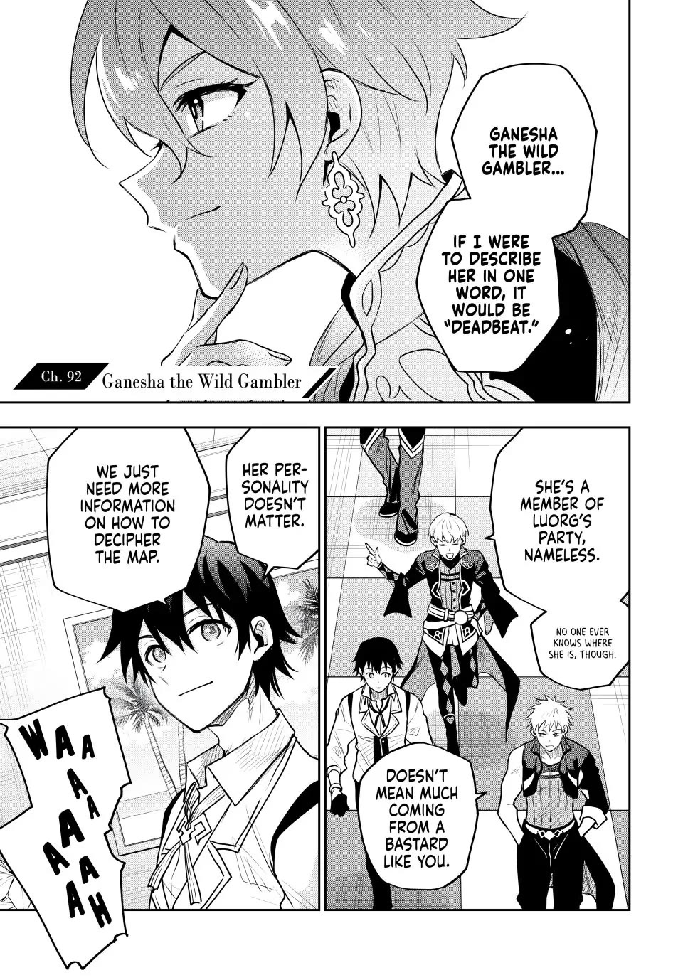 A Court Magician, Who Was Focused On Supportive Magic Because His Allies Were Too Weak, Aims To Become The Strongest After Being Banished Chapter 92 page 1 - Chapter 92