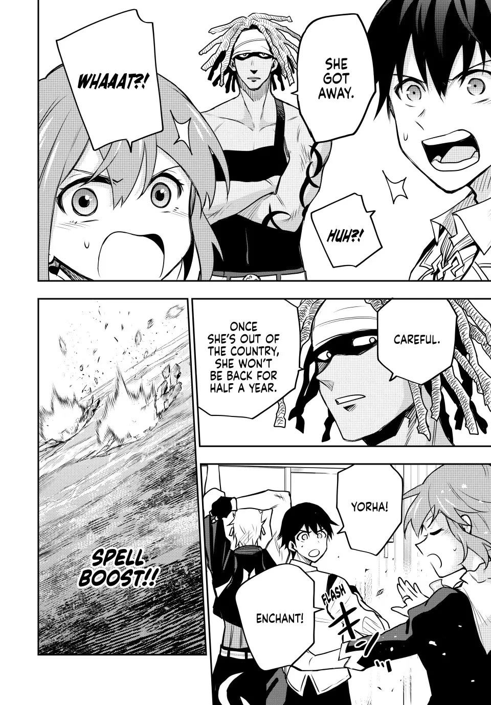 A Court Magician, Who Was Focused On Supportive Magic Because His Allies Were Too Weak, Aims To Become The Strongest After Being Banished Chapter 92 page 4 - Chapter 92