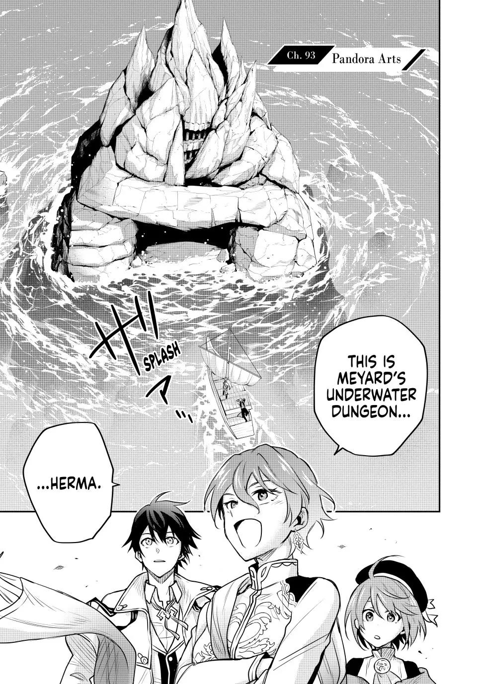 A Court Magician, Who Was Focused On Supportive Magic Because His Allies Were Too Weak, Aims To Become The Strongest After Being Banished Chapter 93 page 1 - Chapter 93