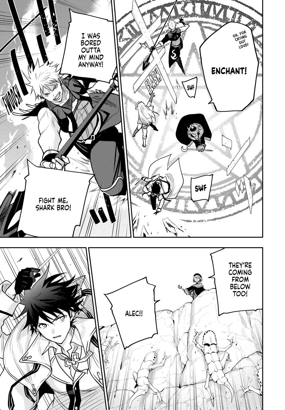 A Court Magician, Who Was Focused On Supportive Magic Because His Allies Were Too Weak, Aims To Become The Strongest After Being Banished Chapter 93 page 11 - Chapter 93
