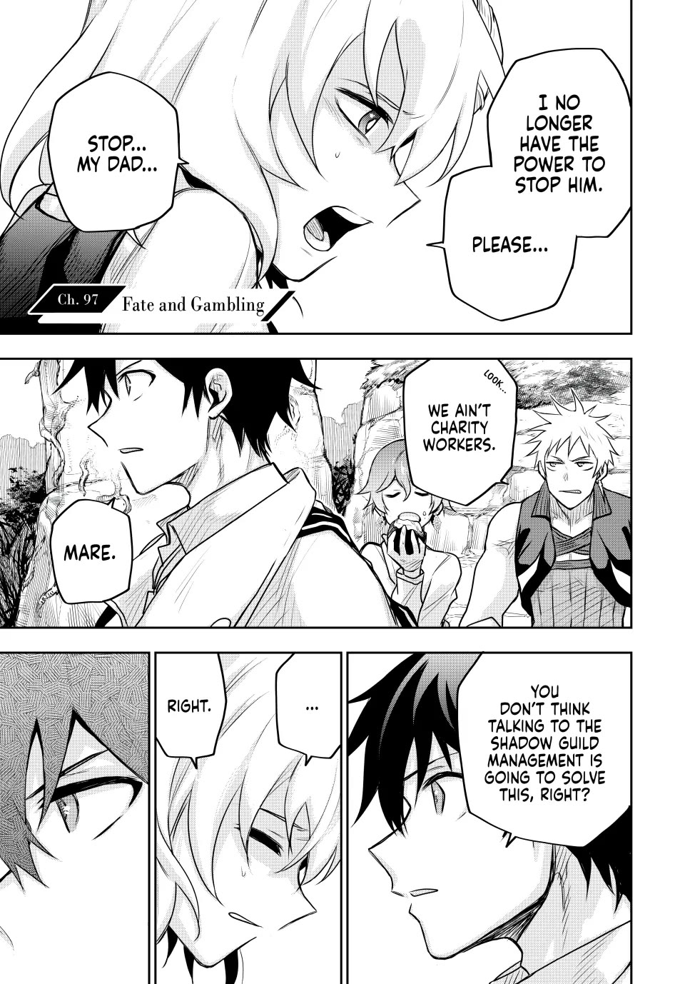 A Court Magician, Who Was Focused On Supportive Magic Because His Allies Were Too Weak, Aims To Become The Strongest After Being Banished Chapter 97 page 1 - Chapter 97