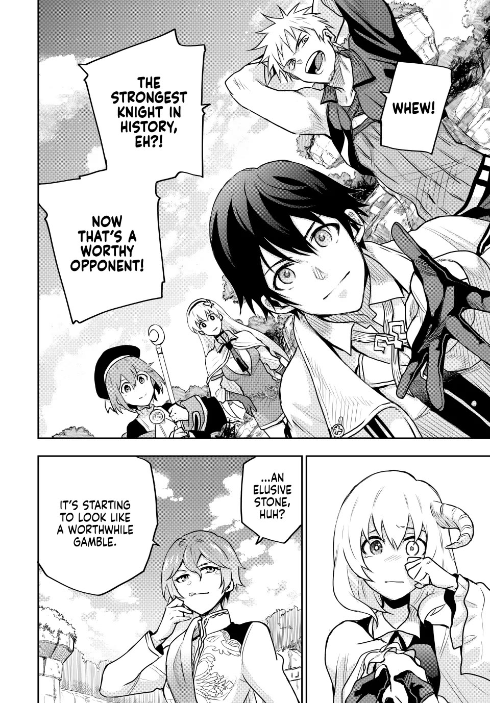 A Court Magician, Who Was Focused On Supportive Magic Because His Allies Were Too Weak, Aims To Become The Strongest After Being Banished Chapter 97 page 12 - Chapter 97