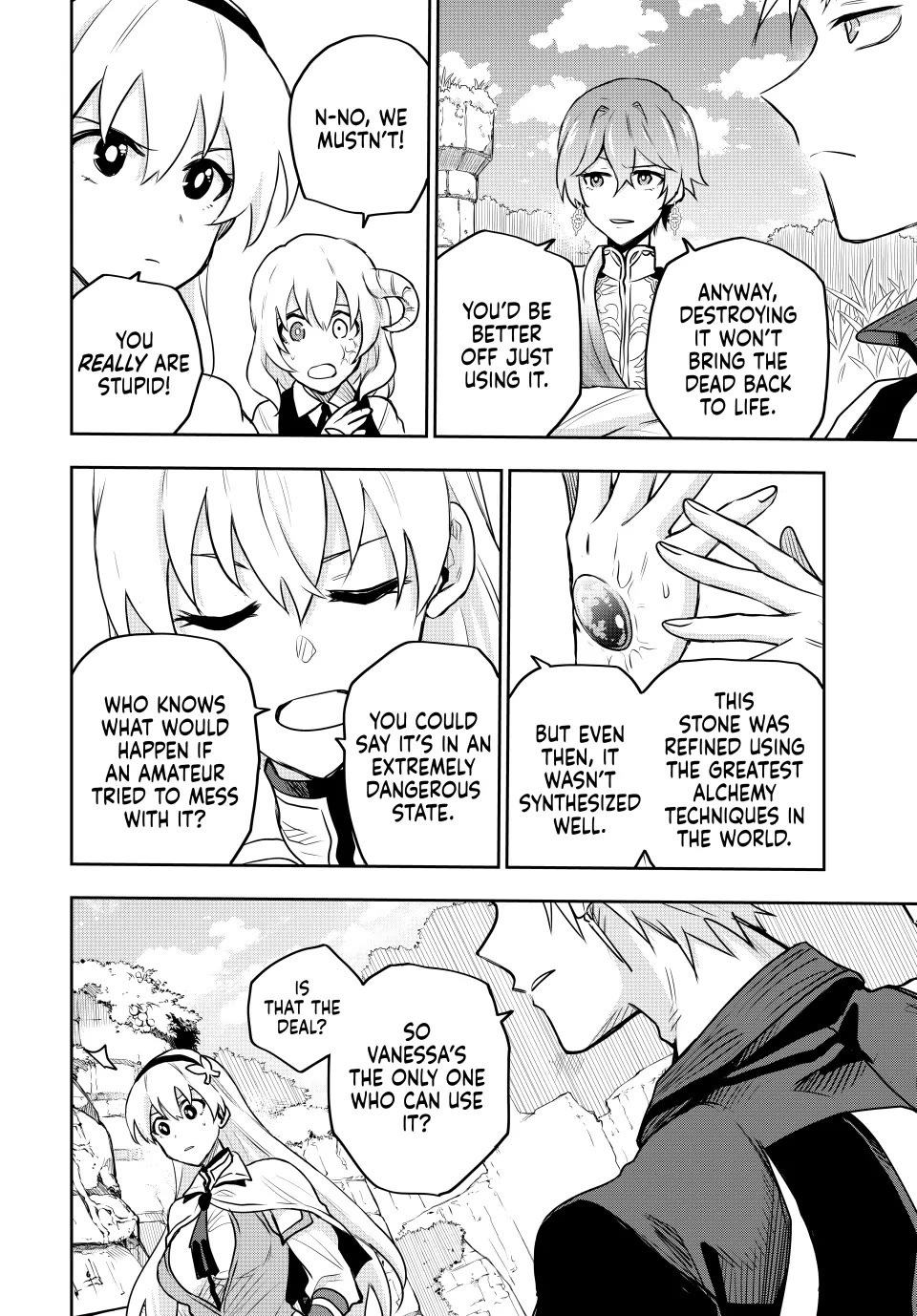 A Court Magician, Who Was Focused On Supportive Magic Because His Allies Were Too Weak, Aims To Become The Strongest After Being Banished Chapter 97 page 8 - Chapter 97