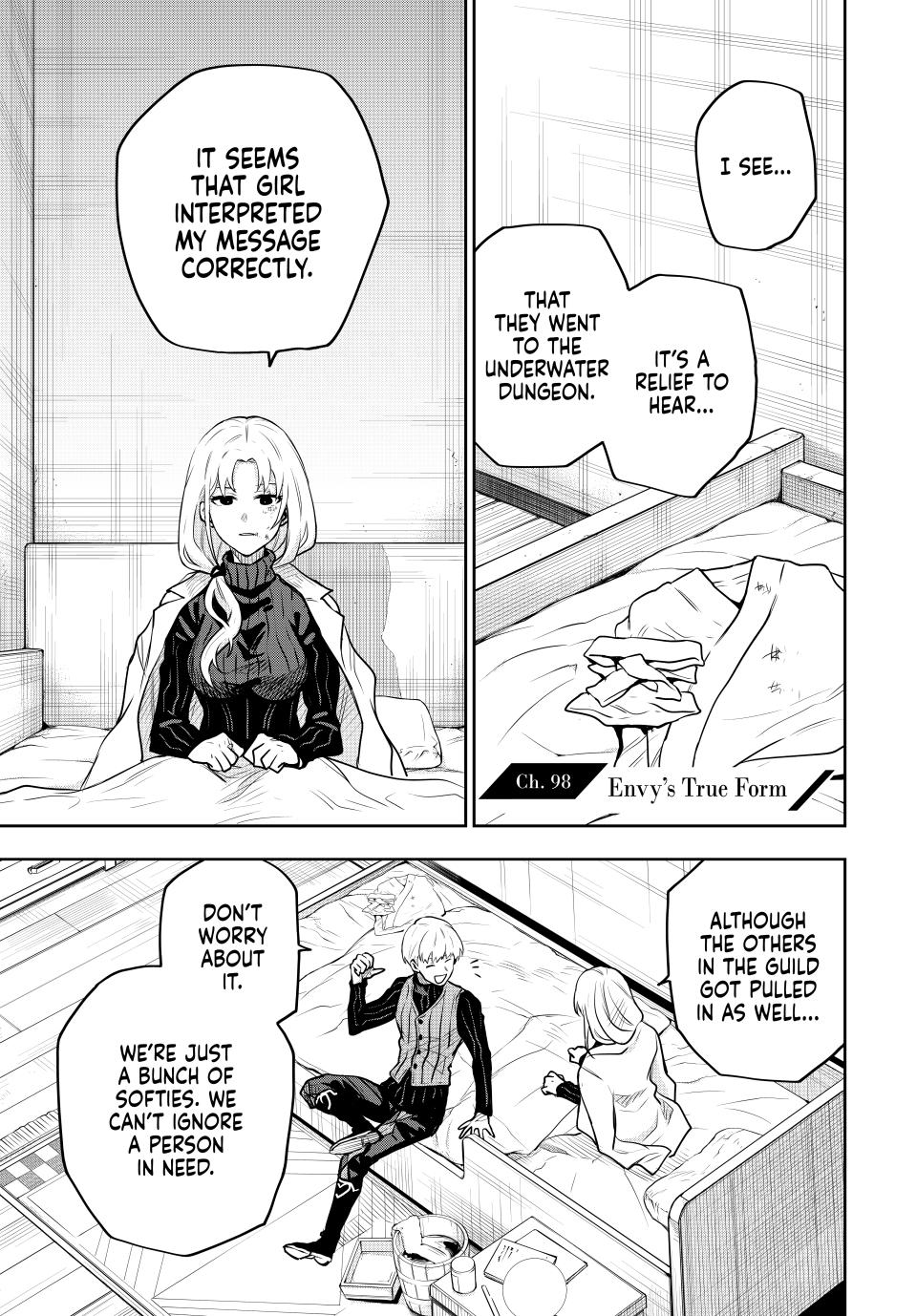 A Court Magician, Who Was Focused On Supportive Magic Because His Allies Were Too Weak, Aims To Become The Strongest After Being Banished Chapter 98 page 1 - Chapter 98