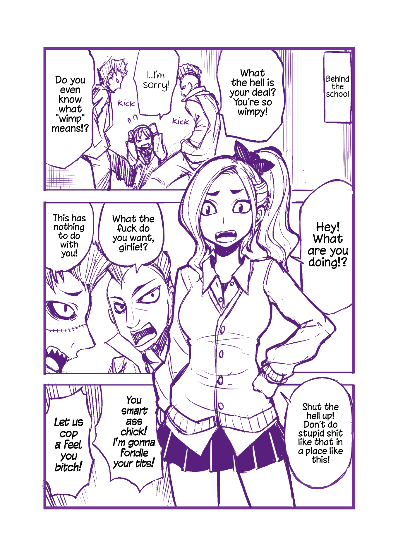 A Cute Guy Chapter 1 page 2 - Chapter 1