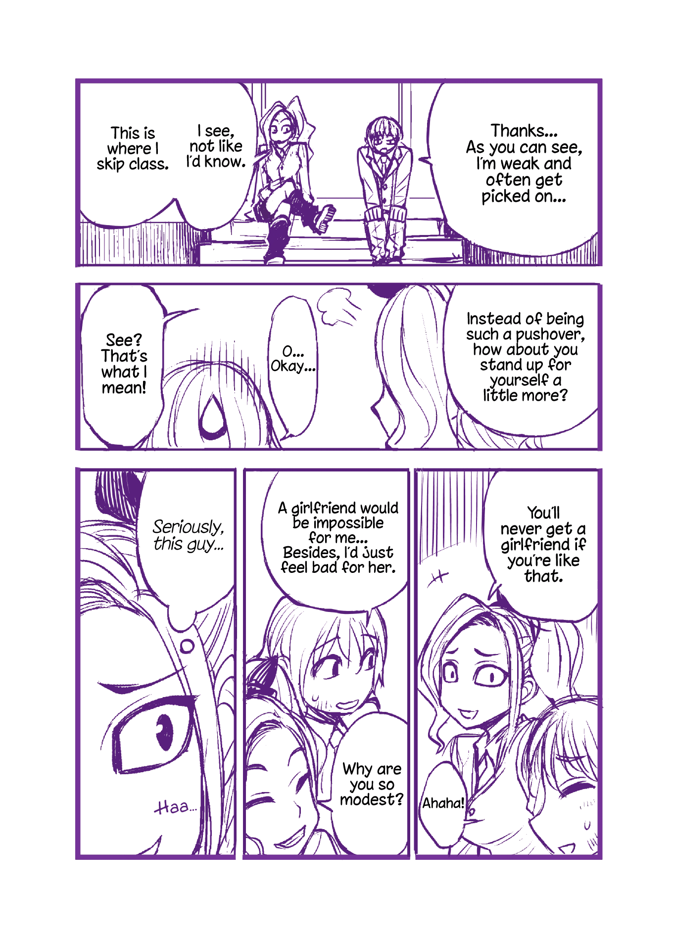 A Cute Guy Chapter 1 page 4 - Chapter 1