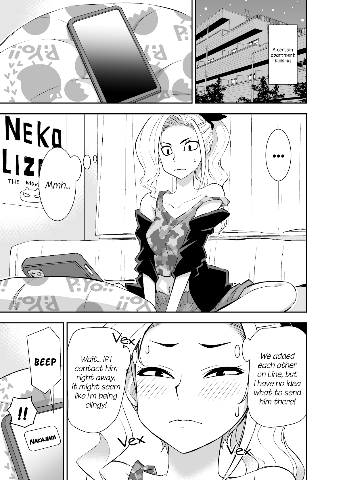 A Cute Guy Chapter 10 page 1 - Chapter 10: Cute Guy and our first Line chat