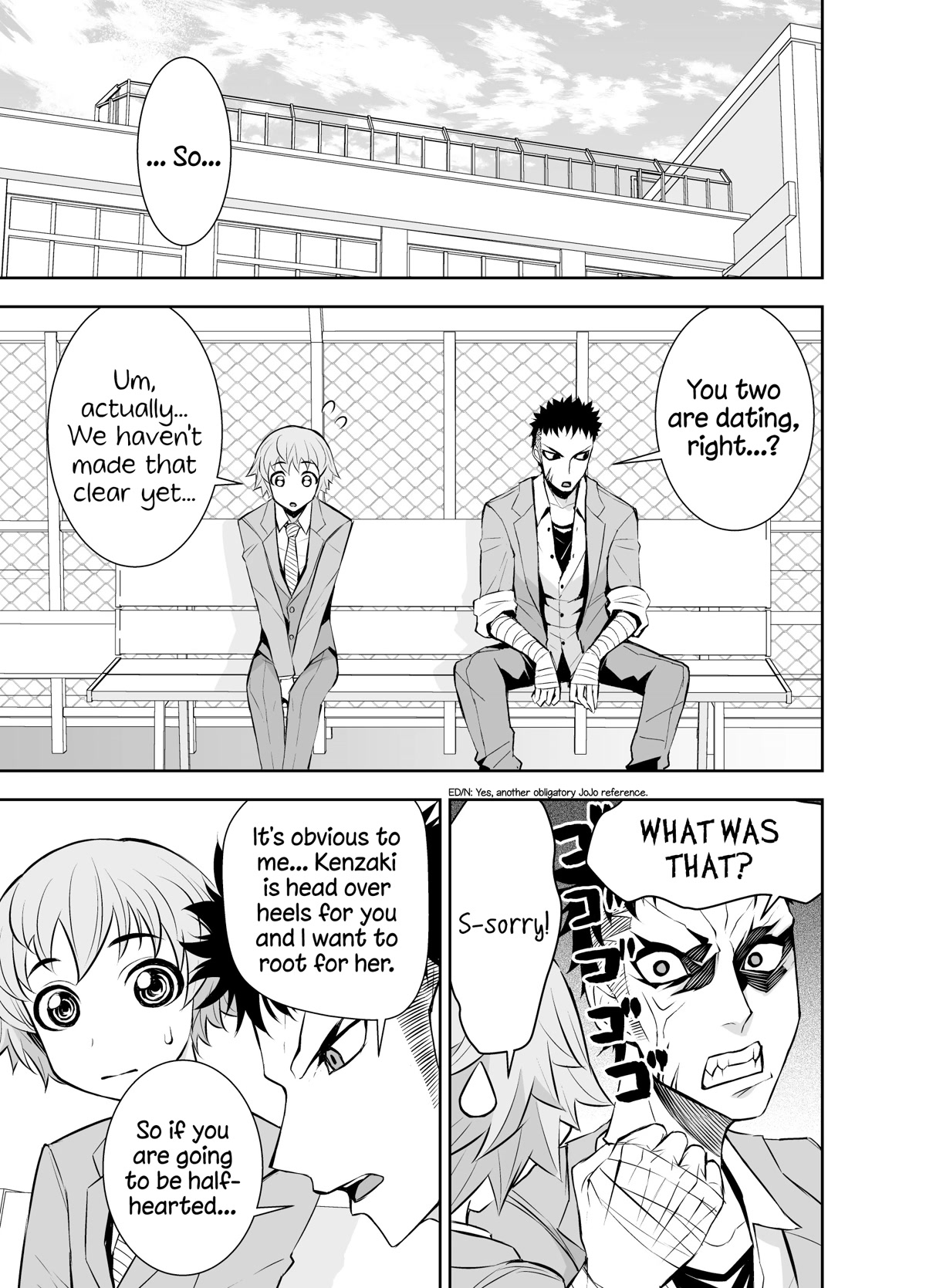 A Cute Guy Chapter 15 page 1 - Chapter 15: A cute guy and the cropped haired boy