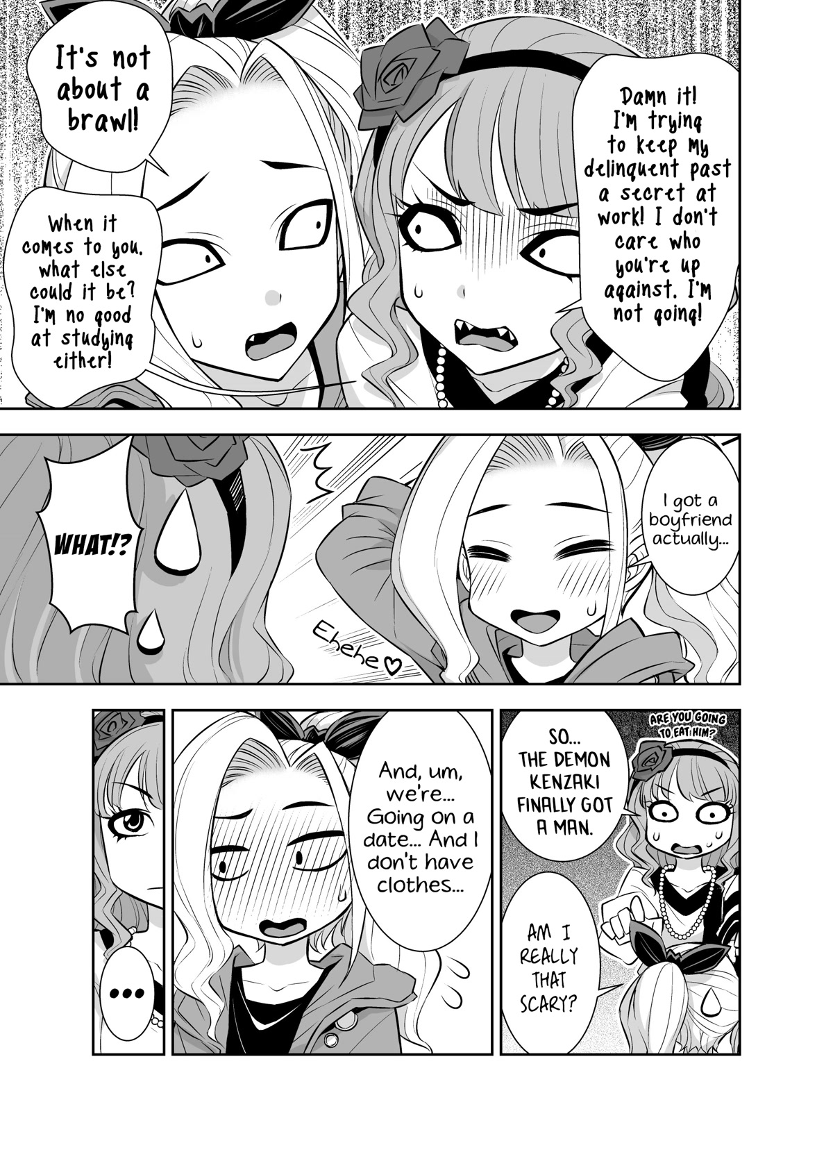 A Cute Guy Chapter 17 page 3 - Chapter 17: Delinquent girl buys clothes