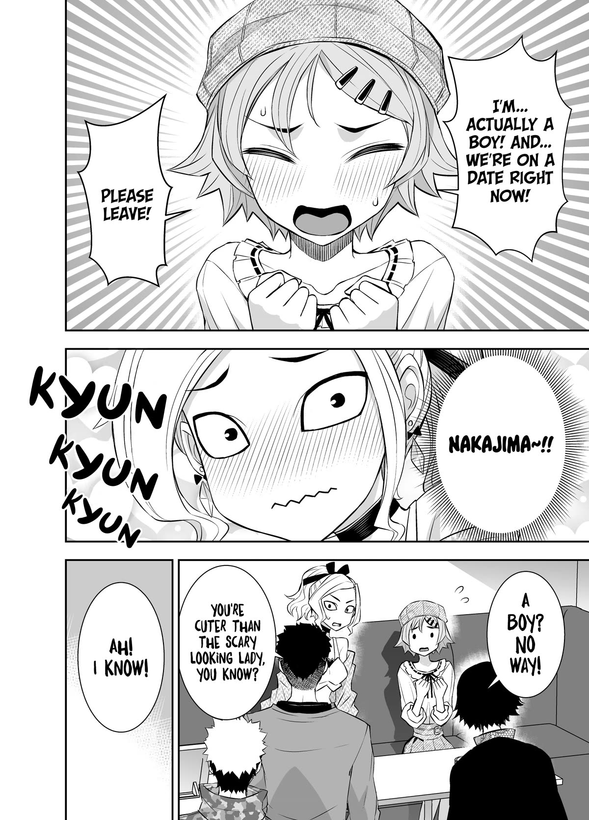 A Cute Guy Chapter 24 page 2 - Chapter 24: Ch. 24 - Let's Find Out!