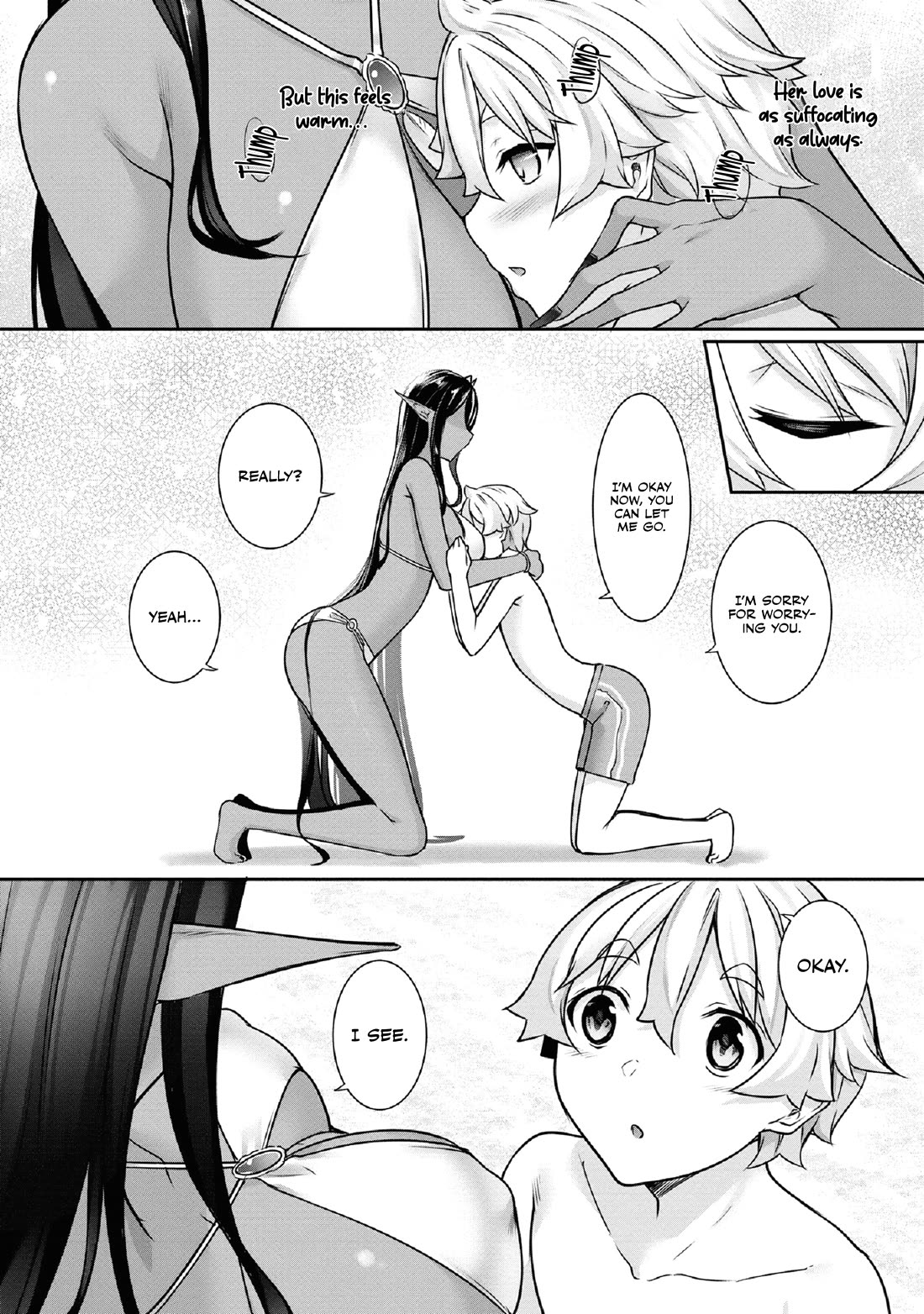 A Dark Elf with a Slightly Overwhelming Love Chased Me All the Way from Another World Chapter 10 page 16 - Chapter 10