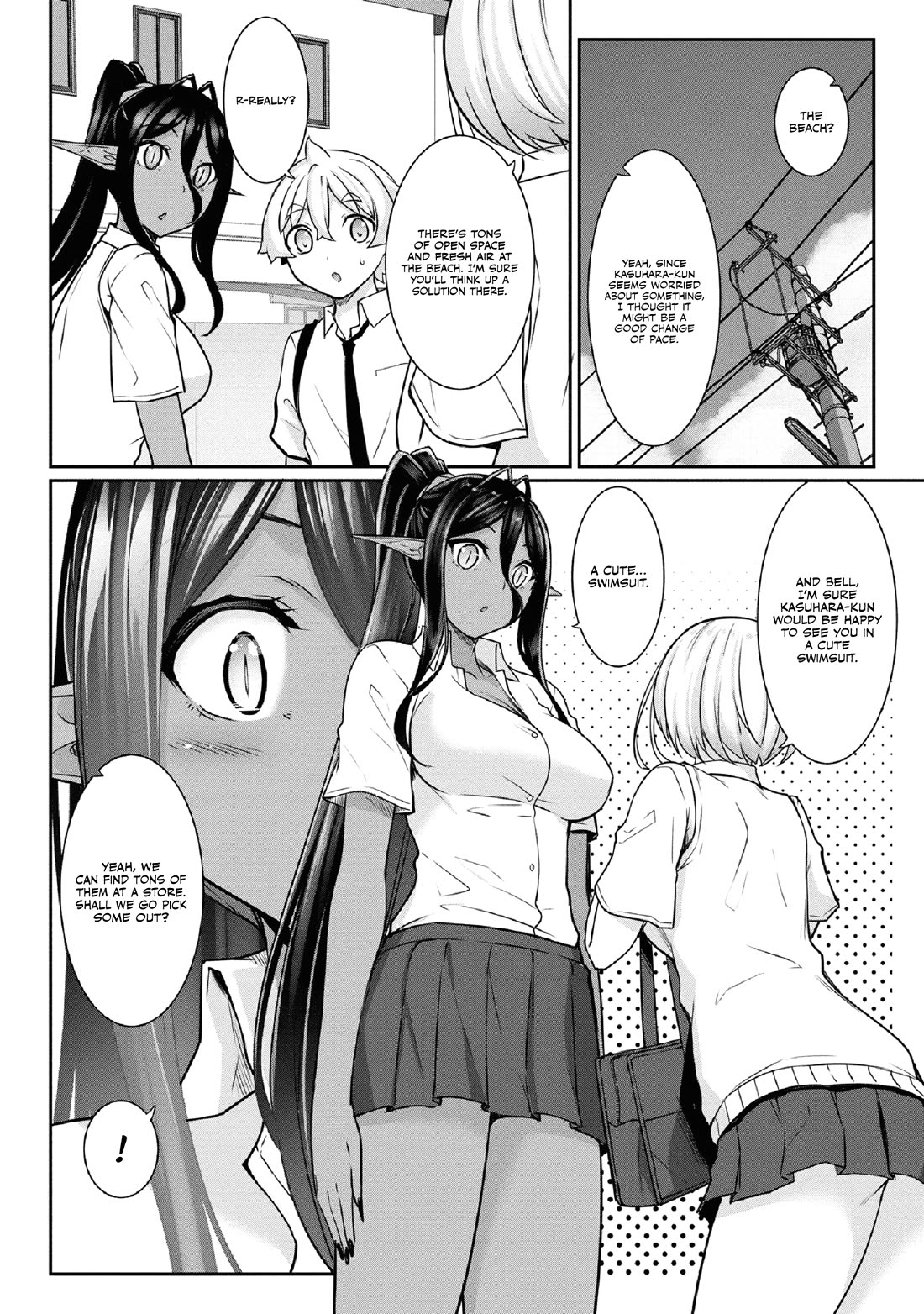 A Dark Elf with a Slightly Overwhelming Love Chased Me All the Way from Another World Chapter 10 page 6 - Chapter 10