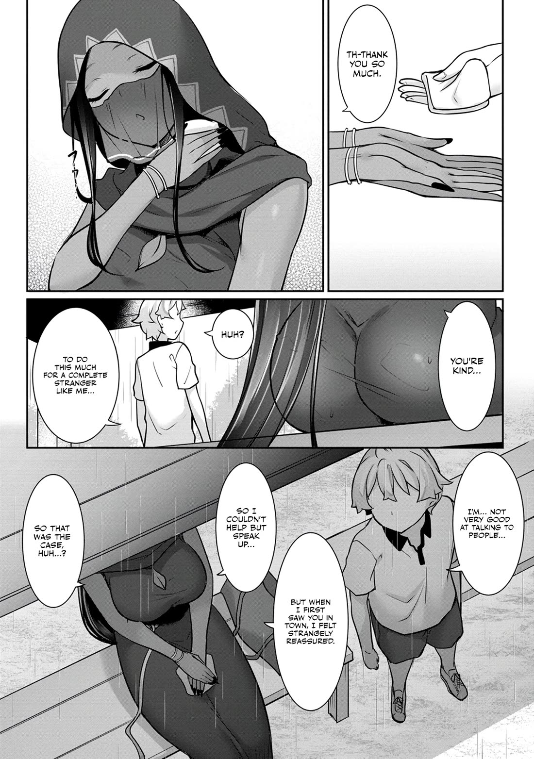 A Dark Elf with a Slightly Overwhelming Love Chased Me All the Way from Another World Chapter 12 page 14 - Chapter 12