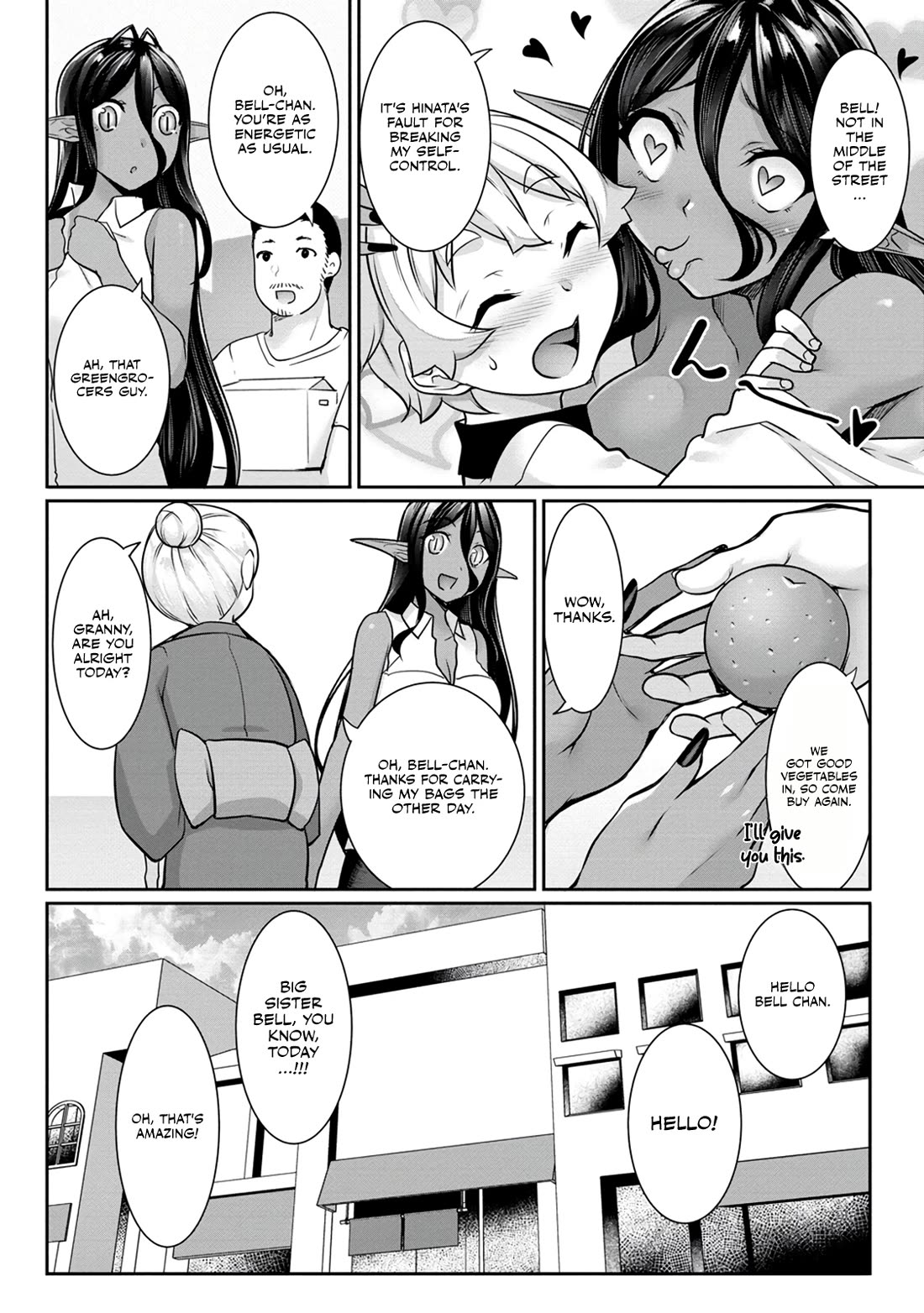 A Dark Elf with a Slightly Overwhelming Love Chased Me All the Way from Another World Chapter 12 page 6 - Chapter 12