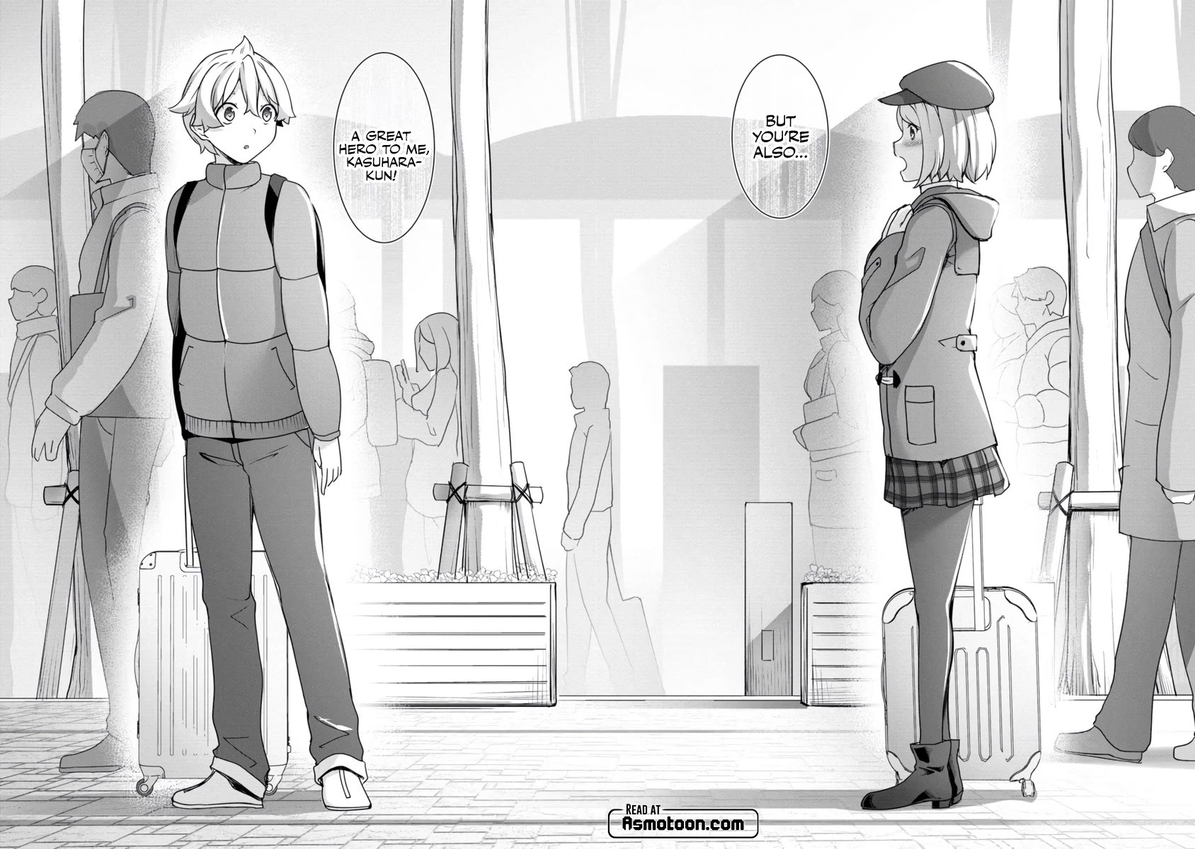 A Dark Elf with a Slightly Overwhelming Love Chased Me All the Way from Another World Chapter 19 page 14 - Chapter 19