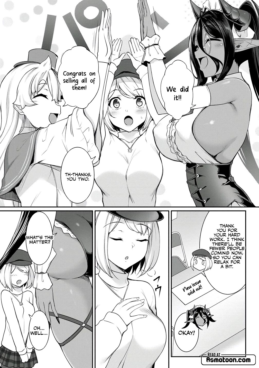 A Dark Elf with a Slightly Overwhelming Love Chased Me All the Way from Another World Chapter 19 page 3 - Chapter 19