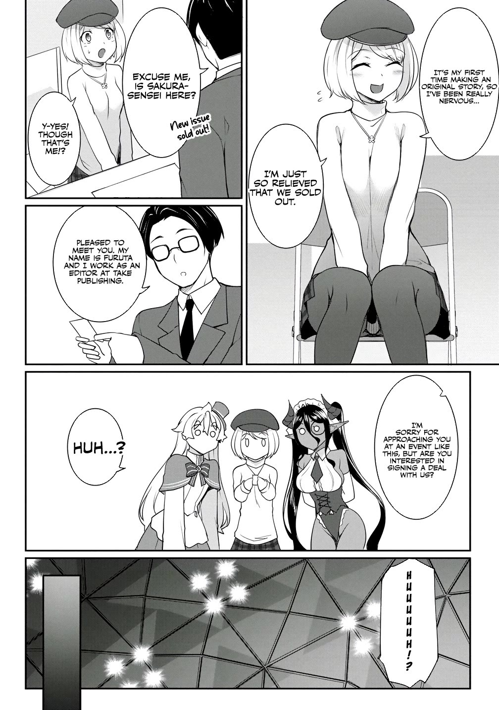 A Dark Elf with a Slightly Overwhelming Love Chased Me All the Way from Another World Chapter 19 page 4 - Chapter 19
