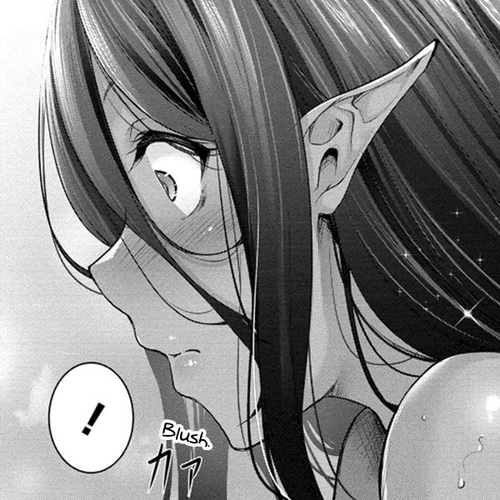 A Dark Elf with a Slightly Overwhelming Love Chased Me All the Way from Another World Chapter 2: "Relaxing" in the bath* cover