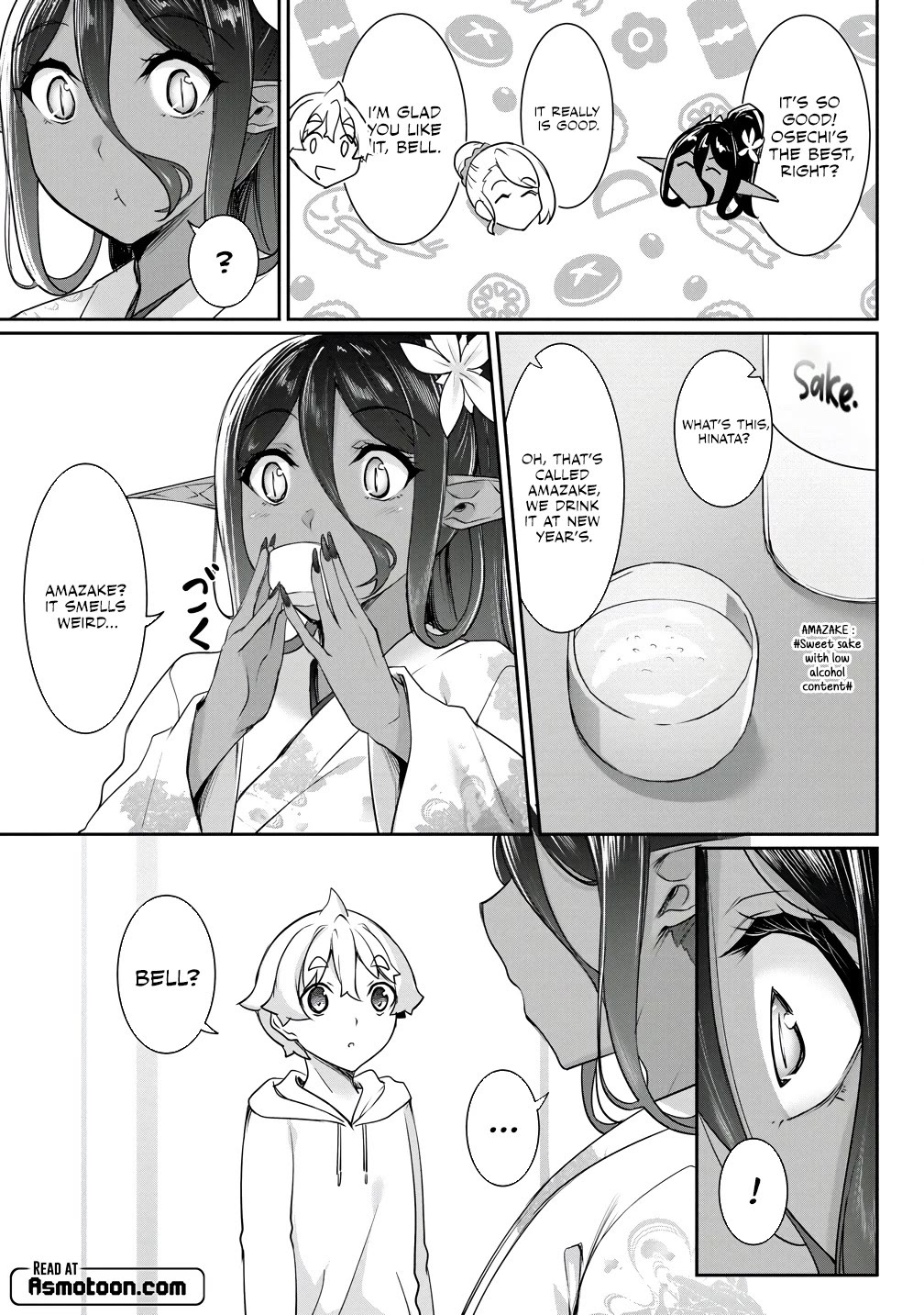 A Dark Elf with a Slightly Overwhelming Love Chased Me All the Way from Another World Chapter 20 page 9 - Chapter 20