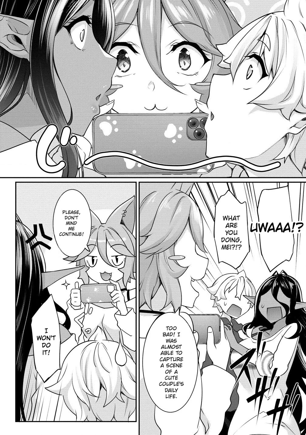 A Dark Elf with a Slightly Overwhelming Love Chased Me All the Way from Another World Chapter 21 page 2 - Chapter 21