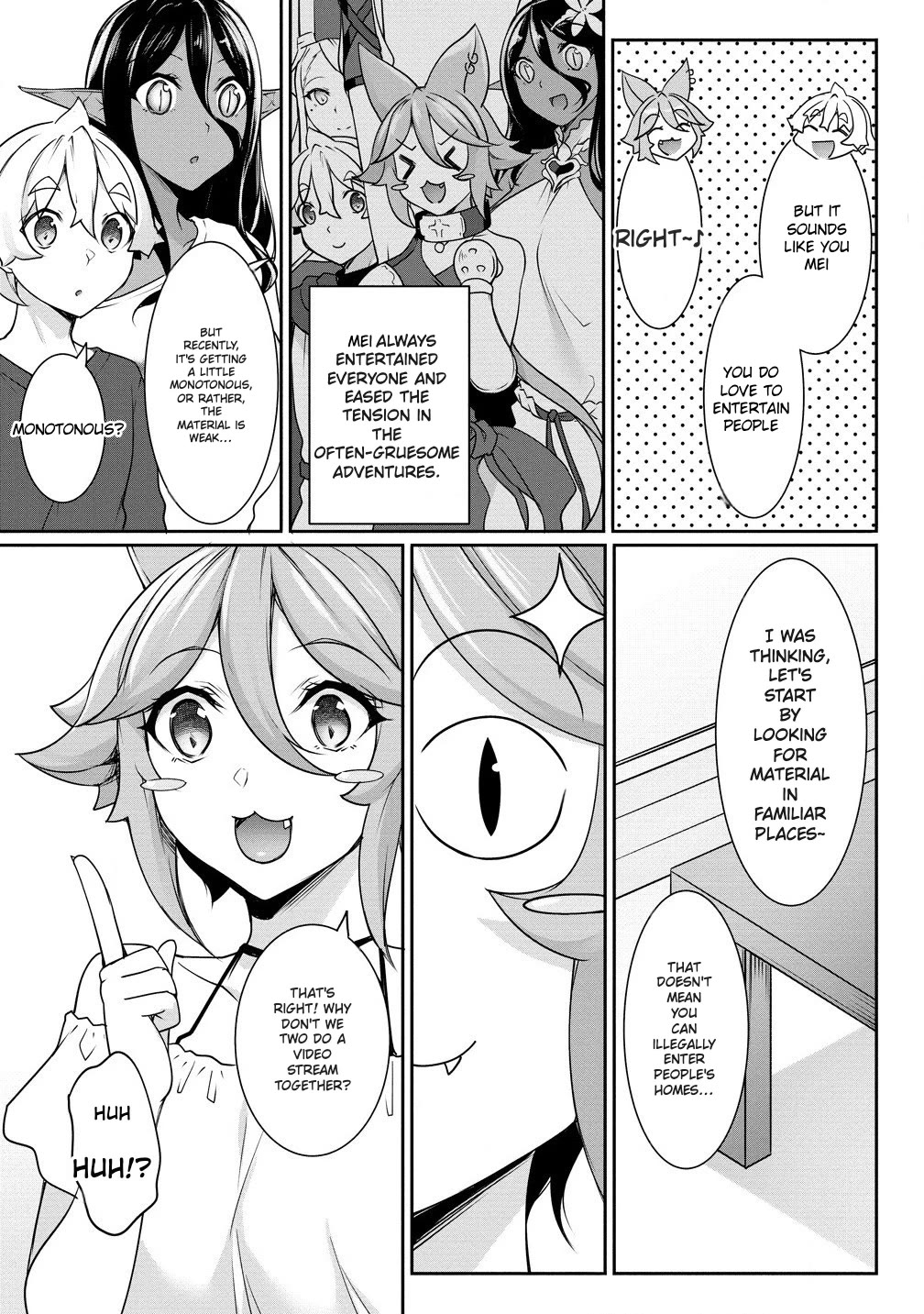 A Dark Elf with a Slightly Overwhelming Love Chased Me All the Way from Another World Chapter 21 page 5 - Chapter 21